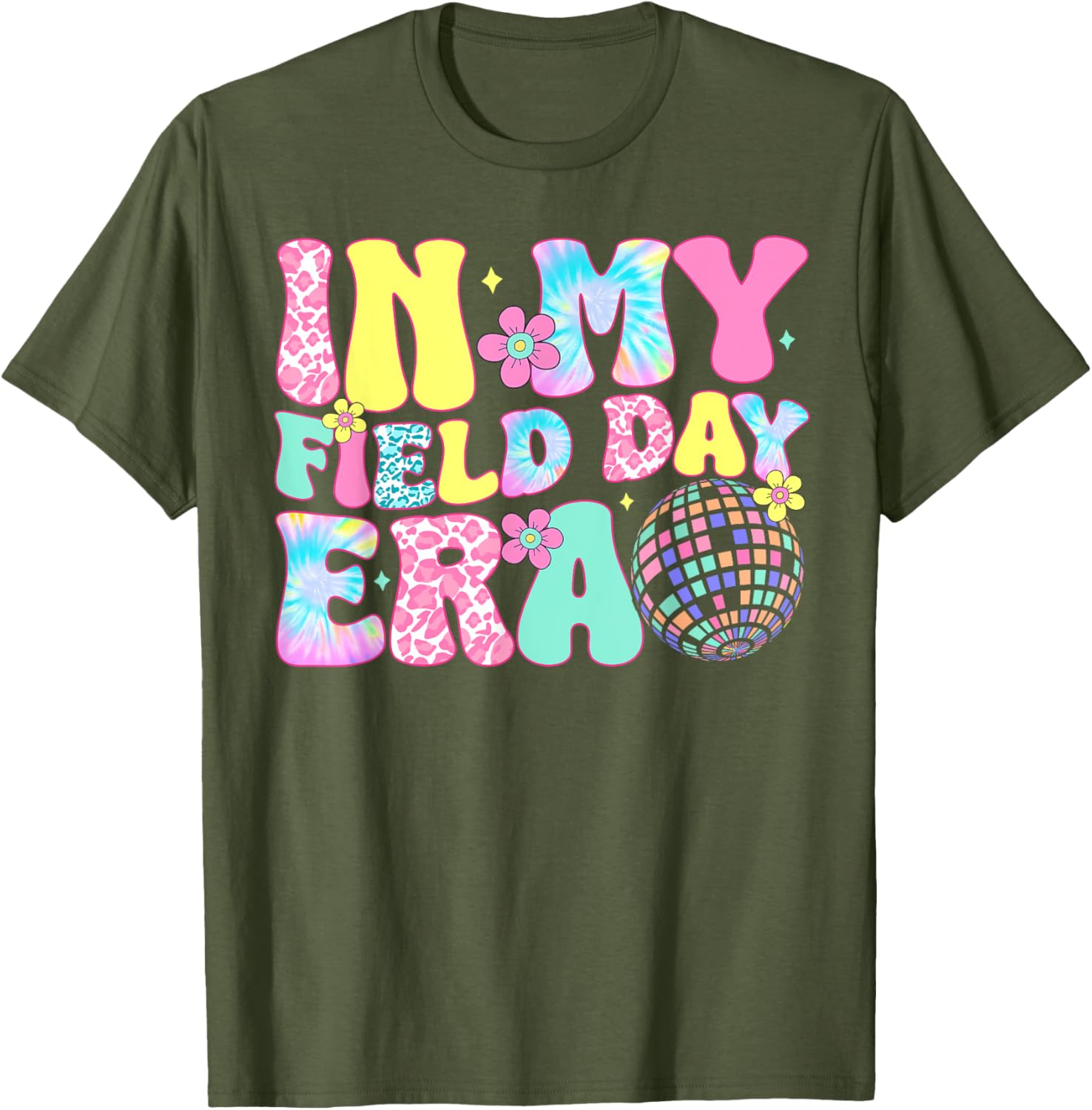 In My Field Day Era Let the Games Begin Fun Day T-Shirt for Kids - 8