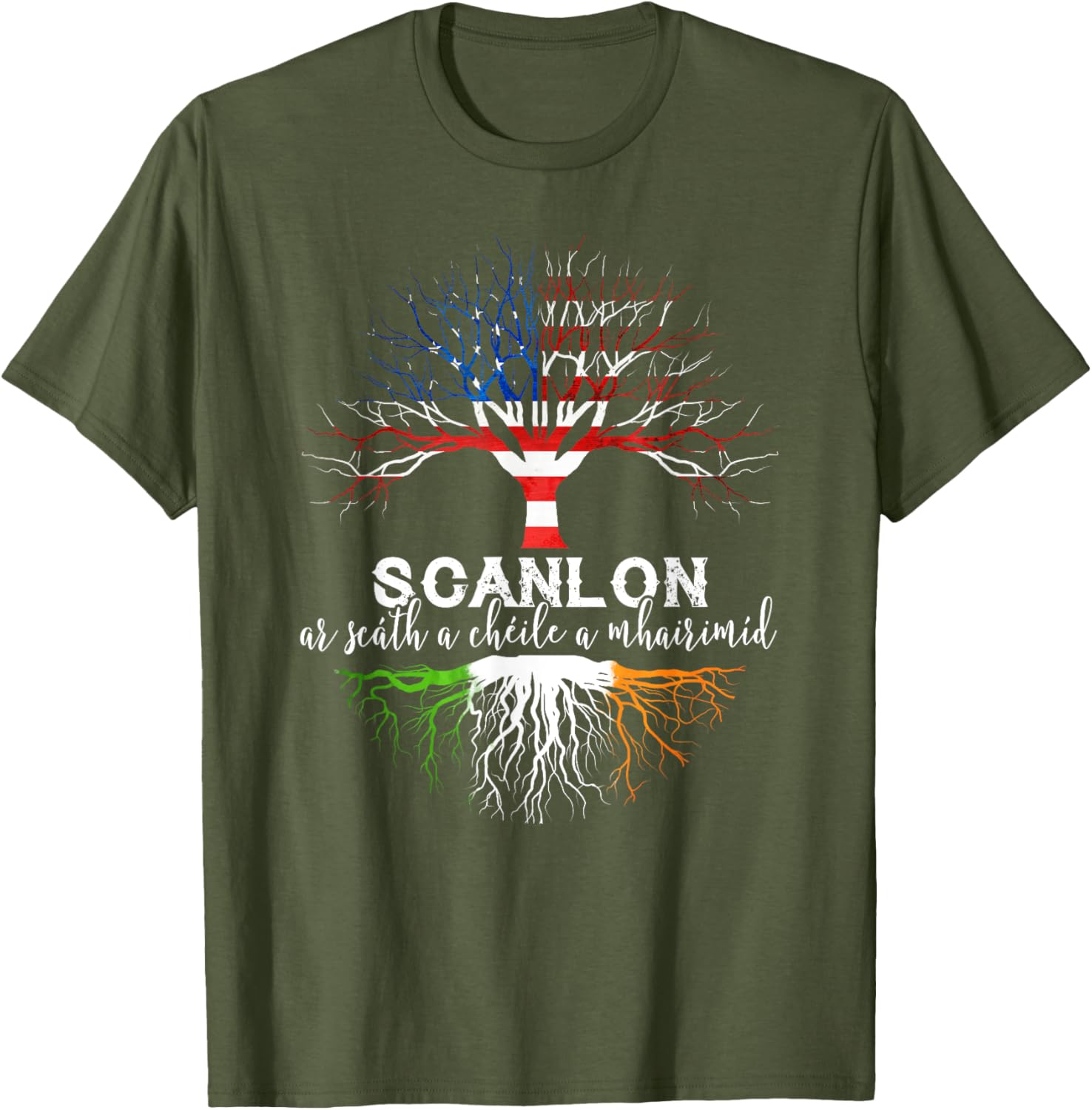 Scanlon Irish Family Name T-Shirt Celebrate Your Irish Roots in Style - 7
