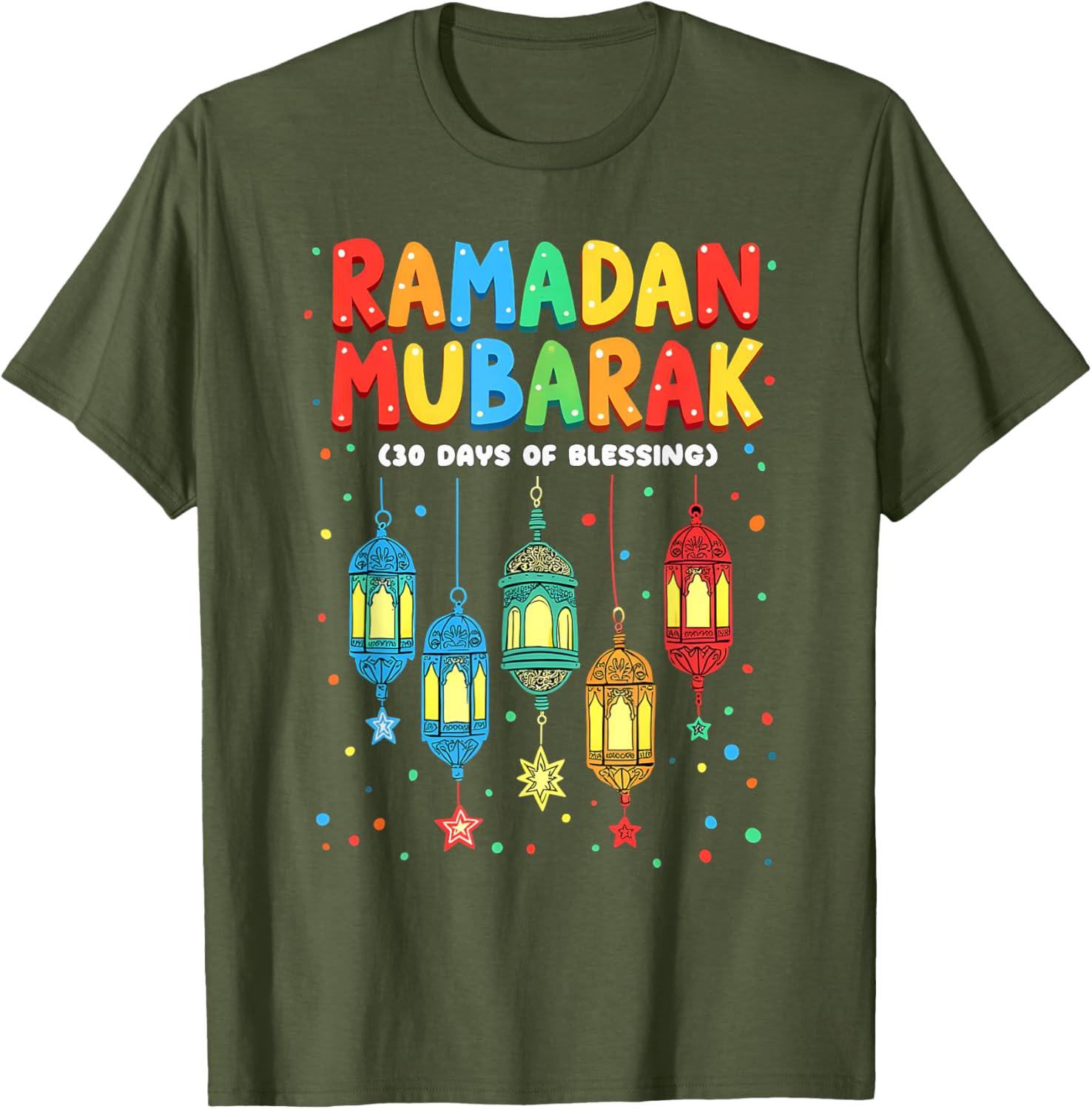 Happy Ramadan Boys Youth T-Shirt for Kids - Fun and Festive Apparel - 9