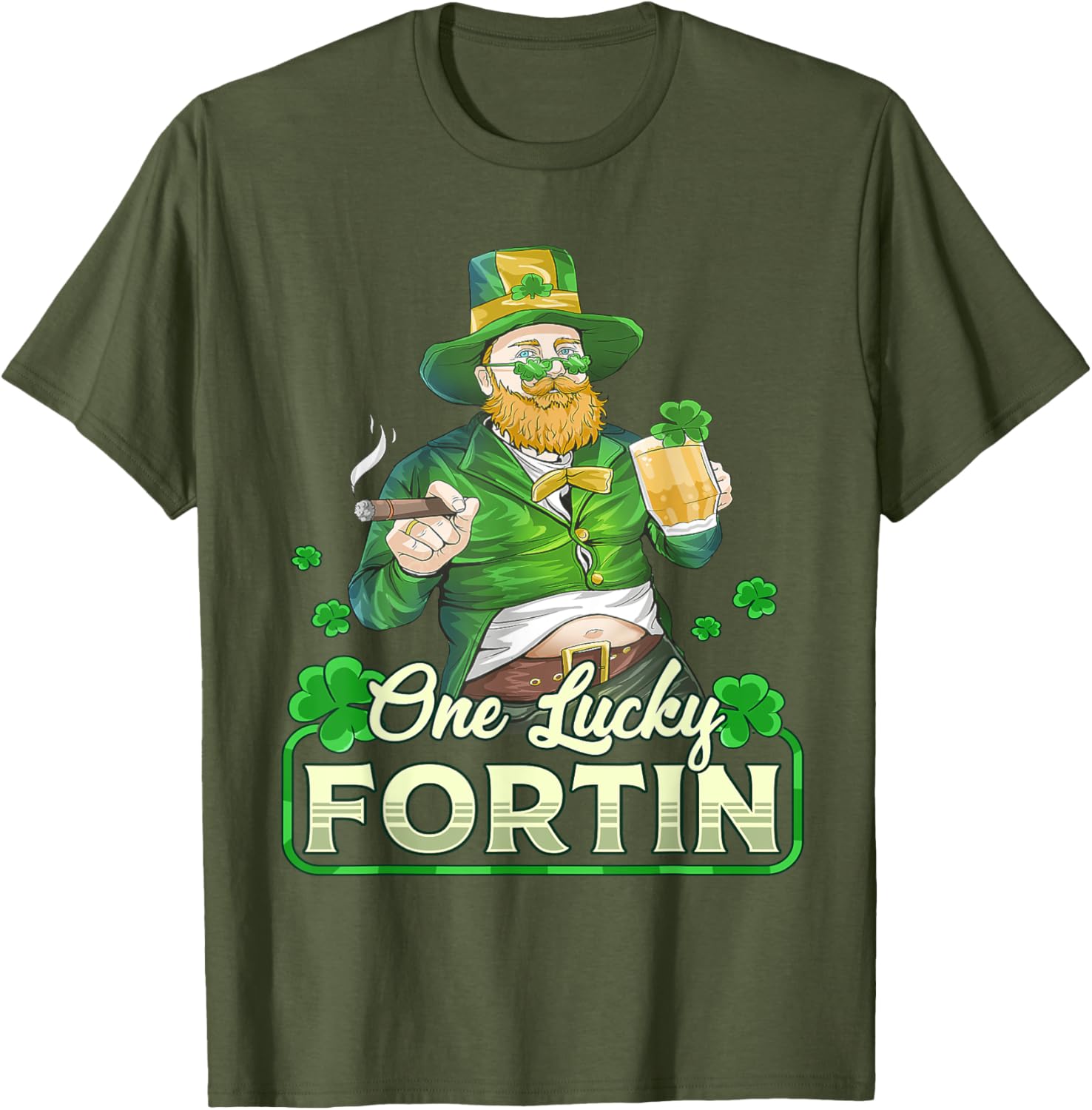 One Lucky Fortin St. Patrick's Day T-Shirt for the Whole Family - 9