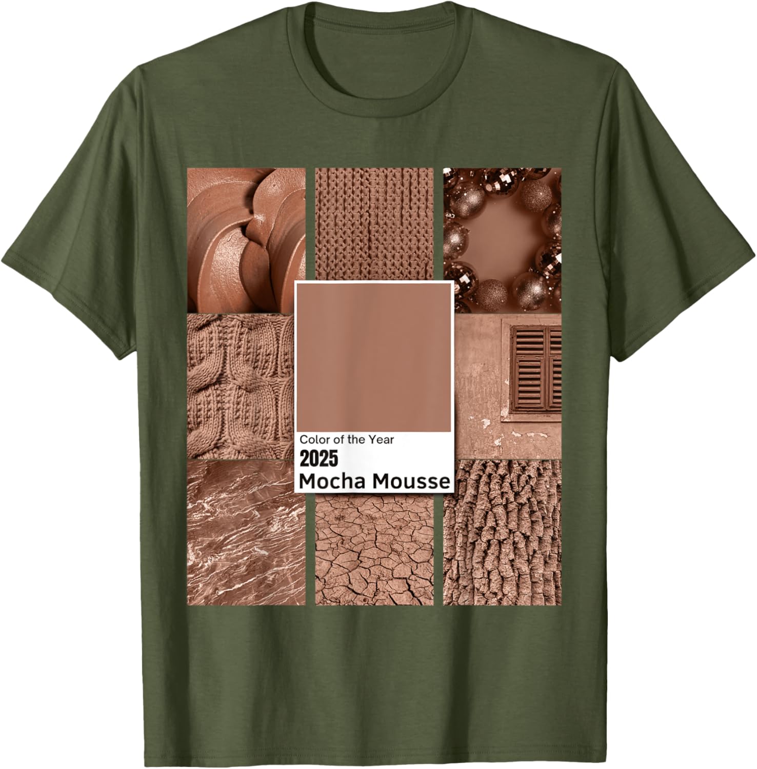 Mocha Mousse T-Shirt 2025 Color of the Year Stylish and Comfy Clothing - 7