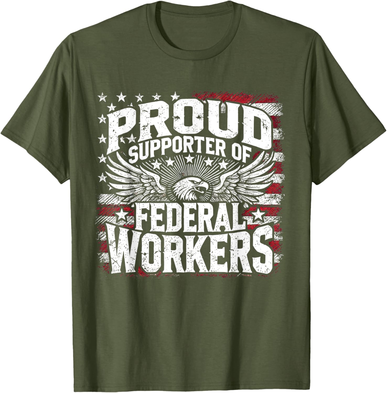 Proud Supporter of Federal Workers T-Shirt for Comfort and Style - 8