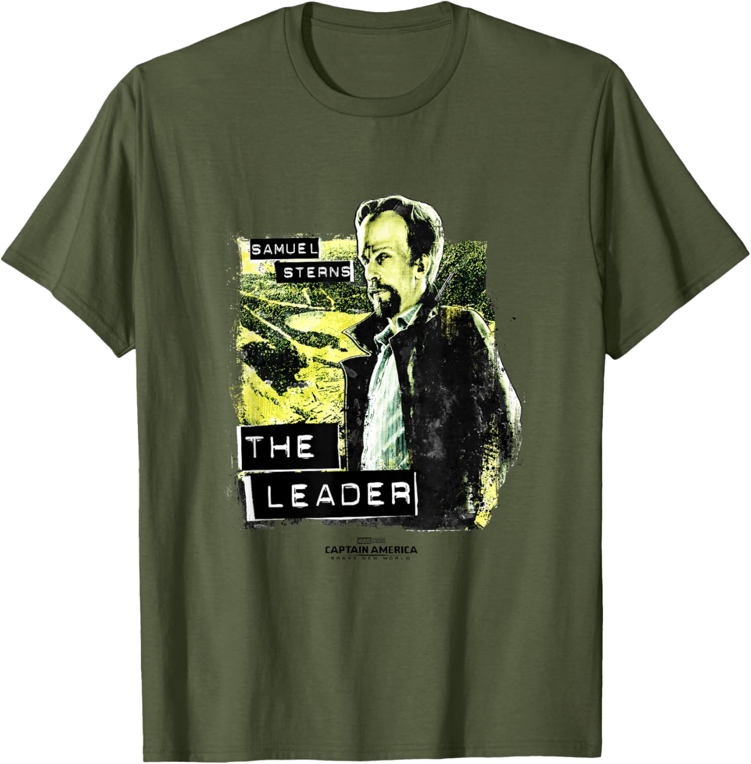Marvel Captain America Brave New World Samuel Sterns Leader T-Shirt for Fans - 14