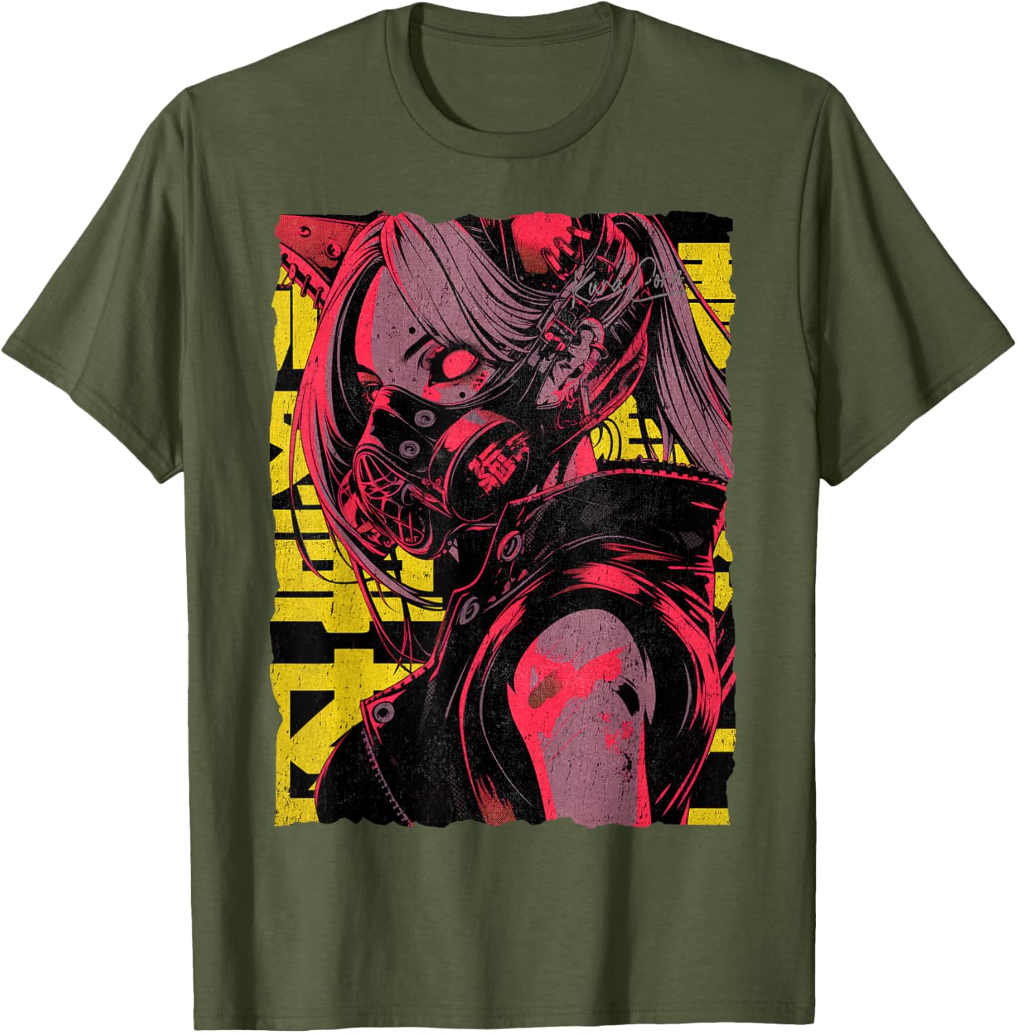 Japanese Cyberpunk Y2K Techwear Anime T-Shirt for Streetwear Lovers - 8