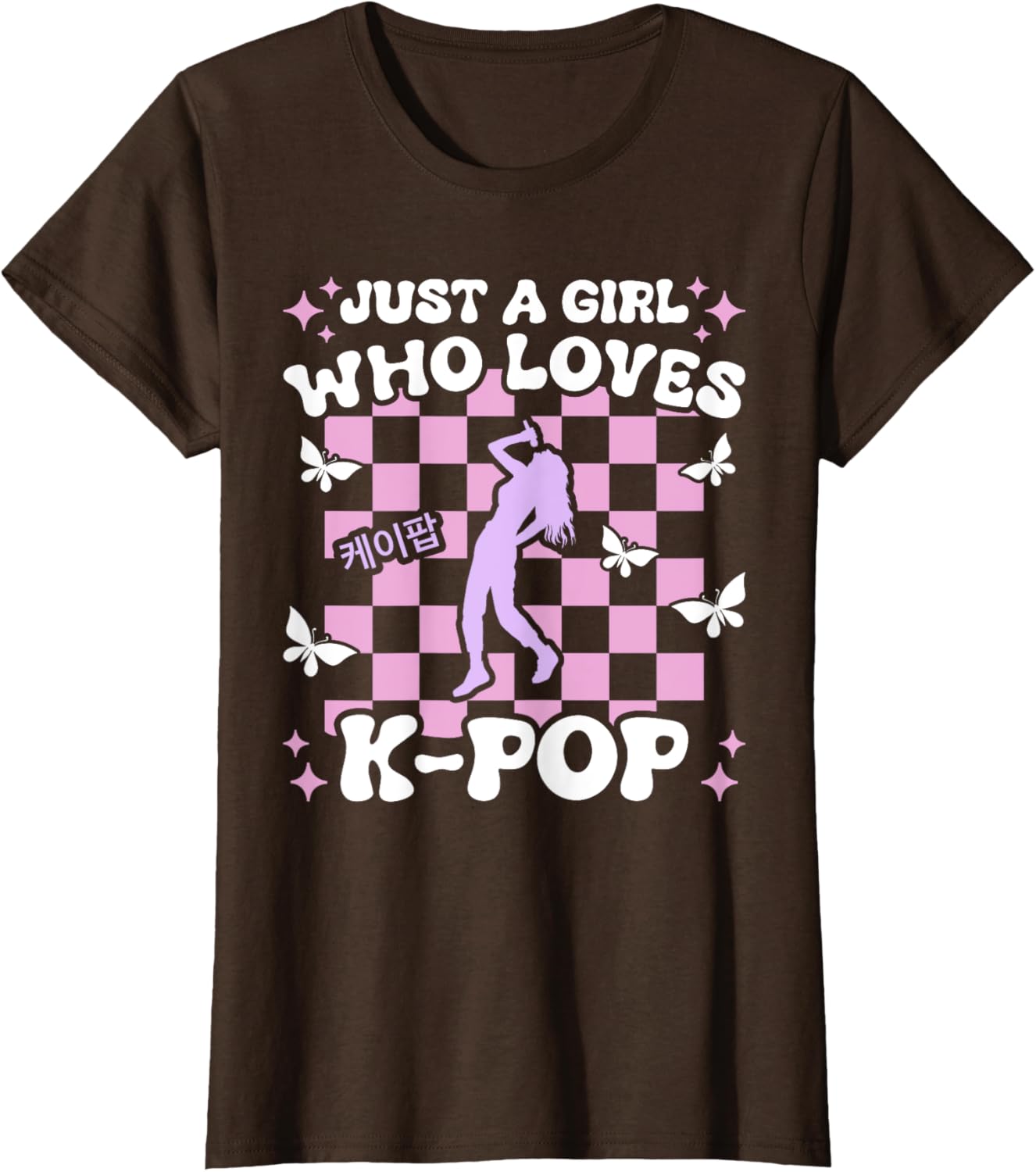 Just A Girl Who Loves K-Pop Girls Cute Teen K-Pop T-Shirt for Kids - 13