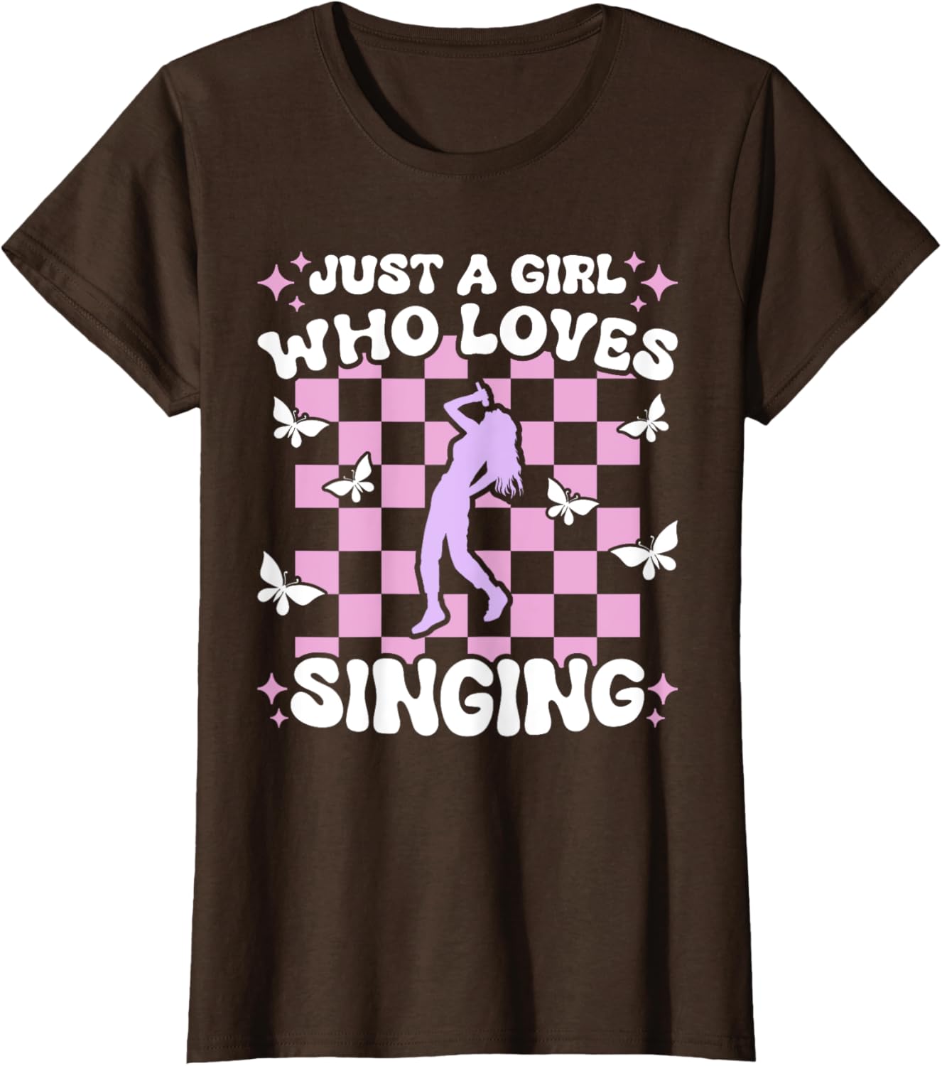 Just A Girl Who Loves Singing Girls T-Shirt for Music Lovers - 7