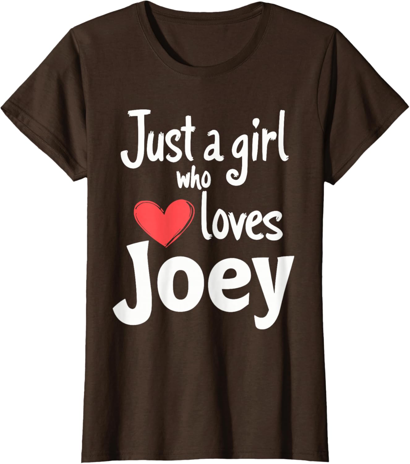 Just A Girl Who Loves Joey T-Shirt Cute and Stylish Apparel for Fans - 4