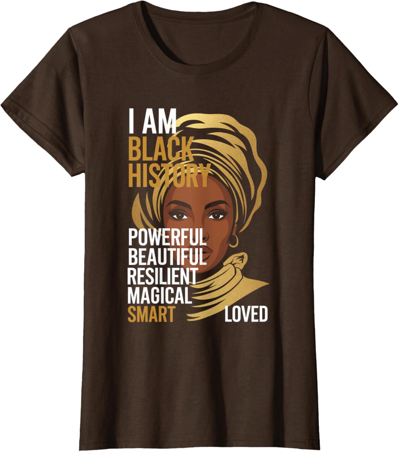 Empowering Black Women Girls T-Shirt for Black History Month Celebration - 8
