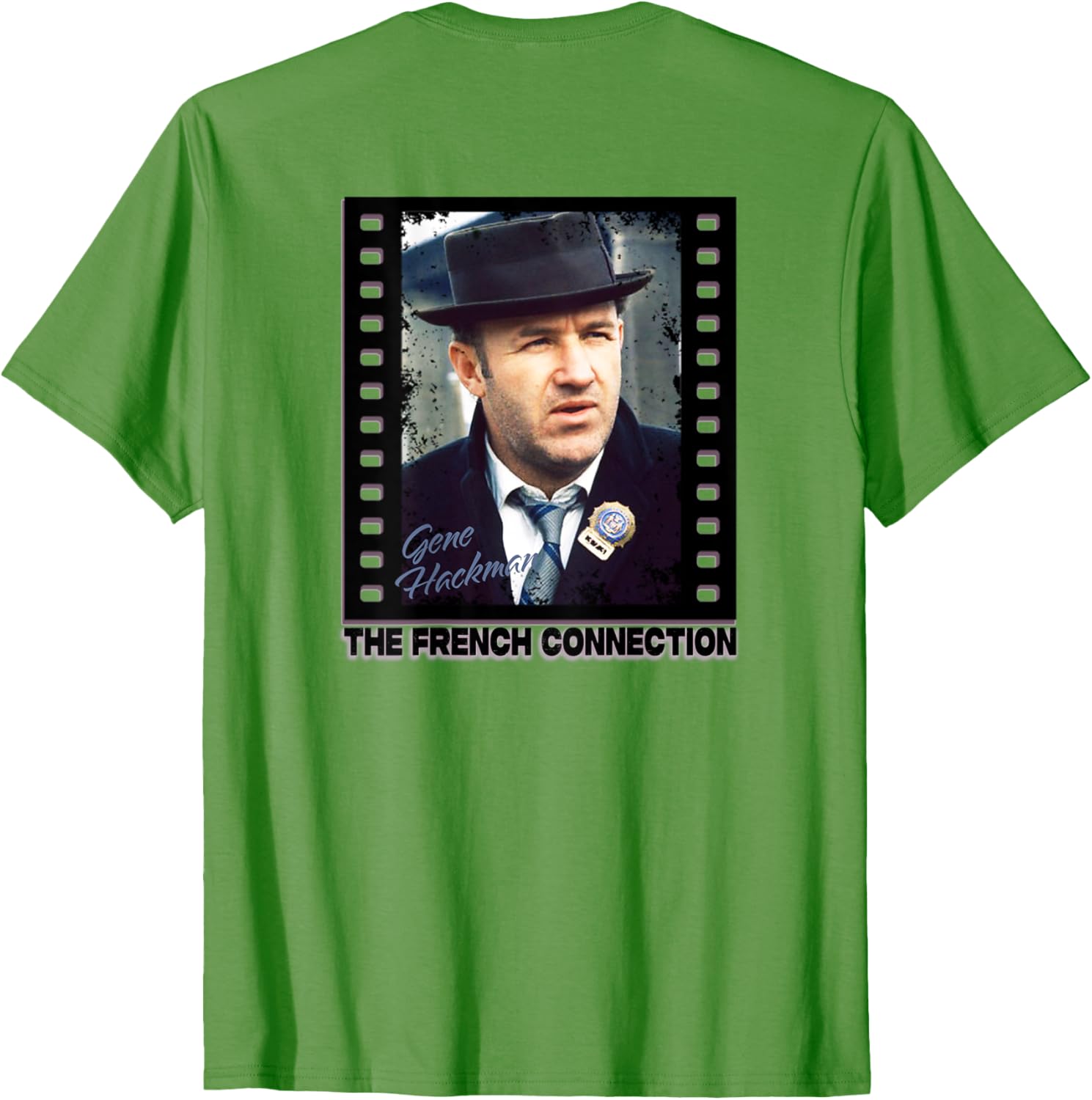 Gene Hackman Back Printed T-Shirt for Cool Casual Style and Comfort - 26