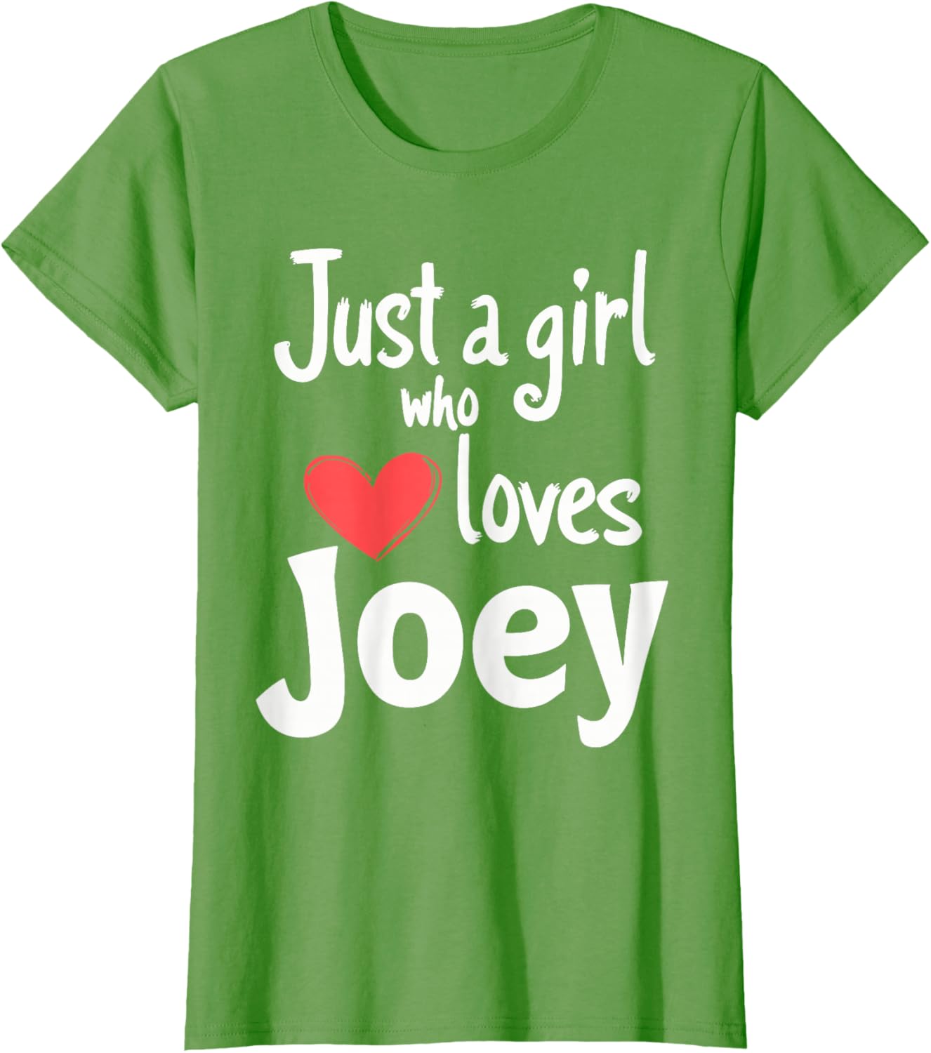 Just A Girl Who Loves Joey T-Shirt Cute and Stylish Apparel for Fans - 24