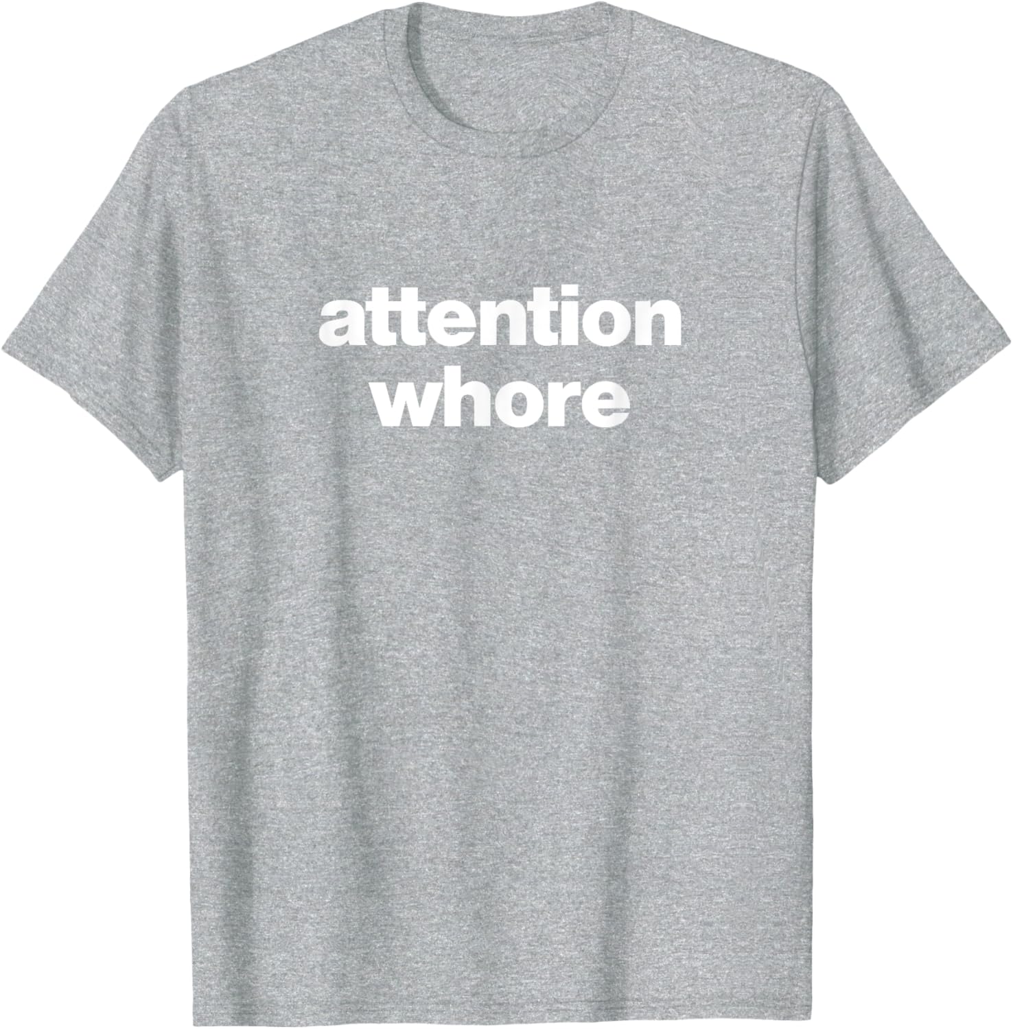 Y2K Aesthetic Attention Whore Graphic T-Shirt for Trendy Style - 1