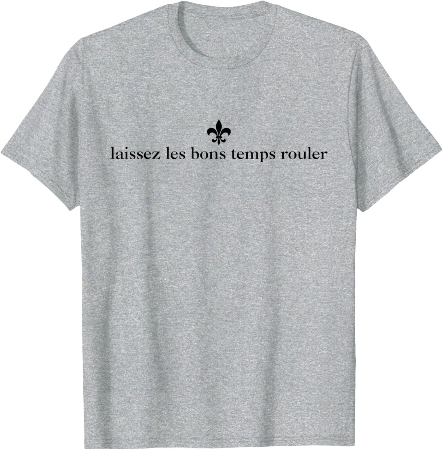Minimalist Mardi Gras Women's T-Shirt - Laissez Les Bon Temps Rouler Design - 5
