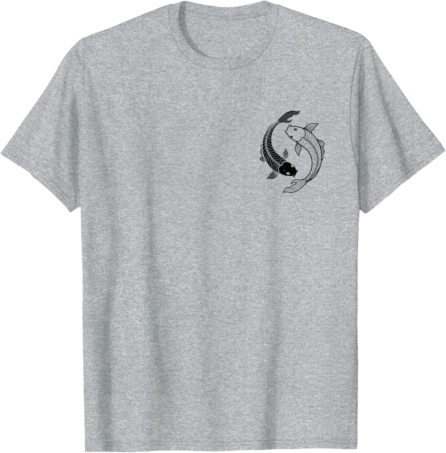 Yin Yang Koi Fish T-Shirt for Unique Style and Comfort - 2