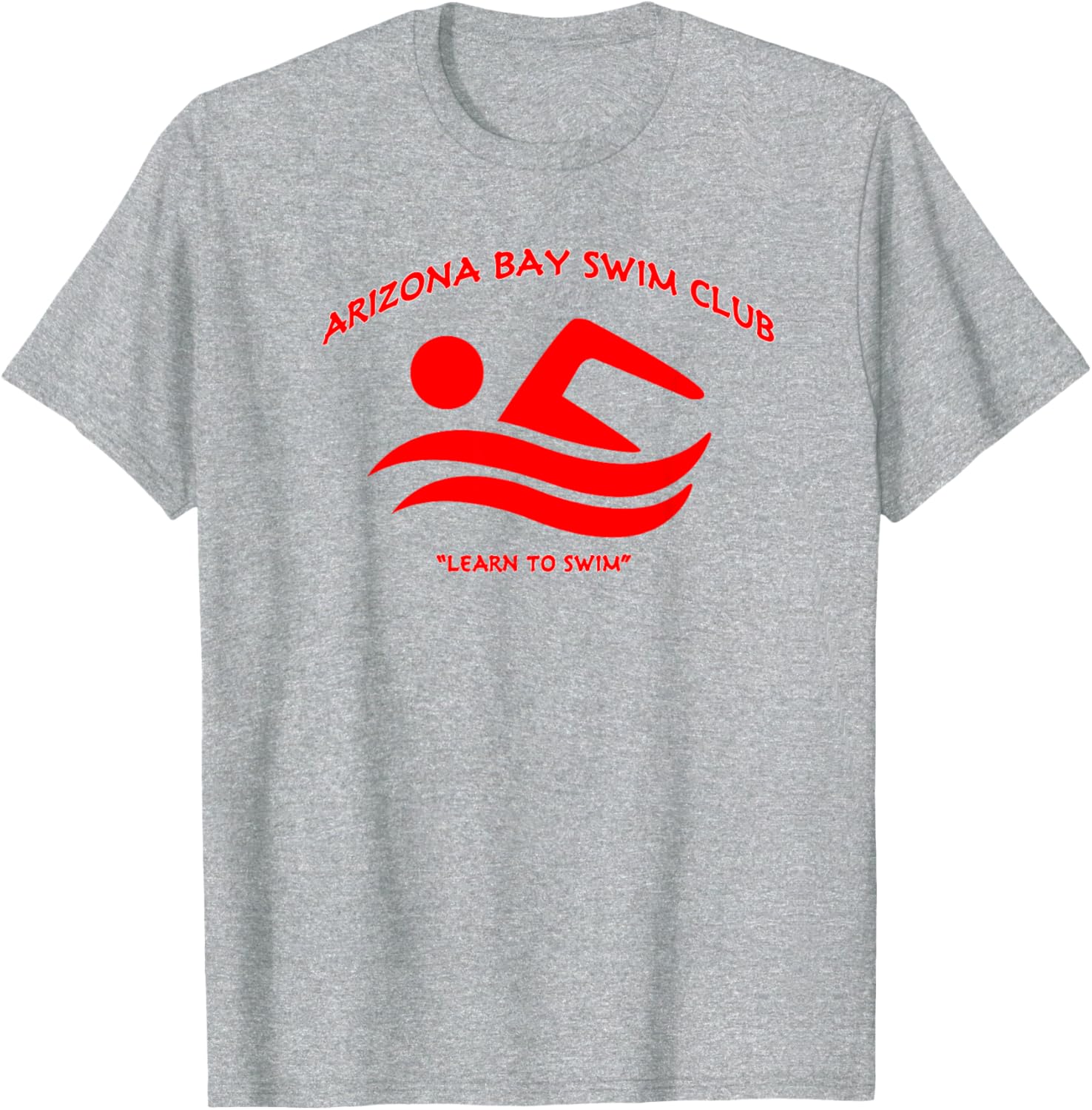 Red Swim Club Bay Arizona T-Shirt - Stylish Swimwear Apparel for All - 21