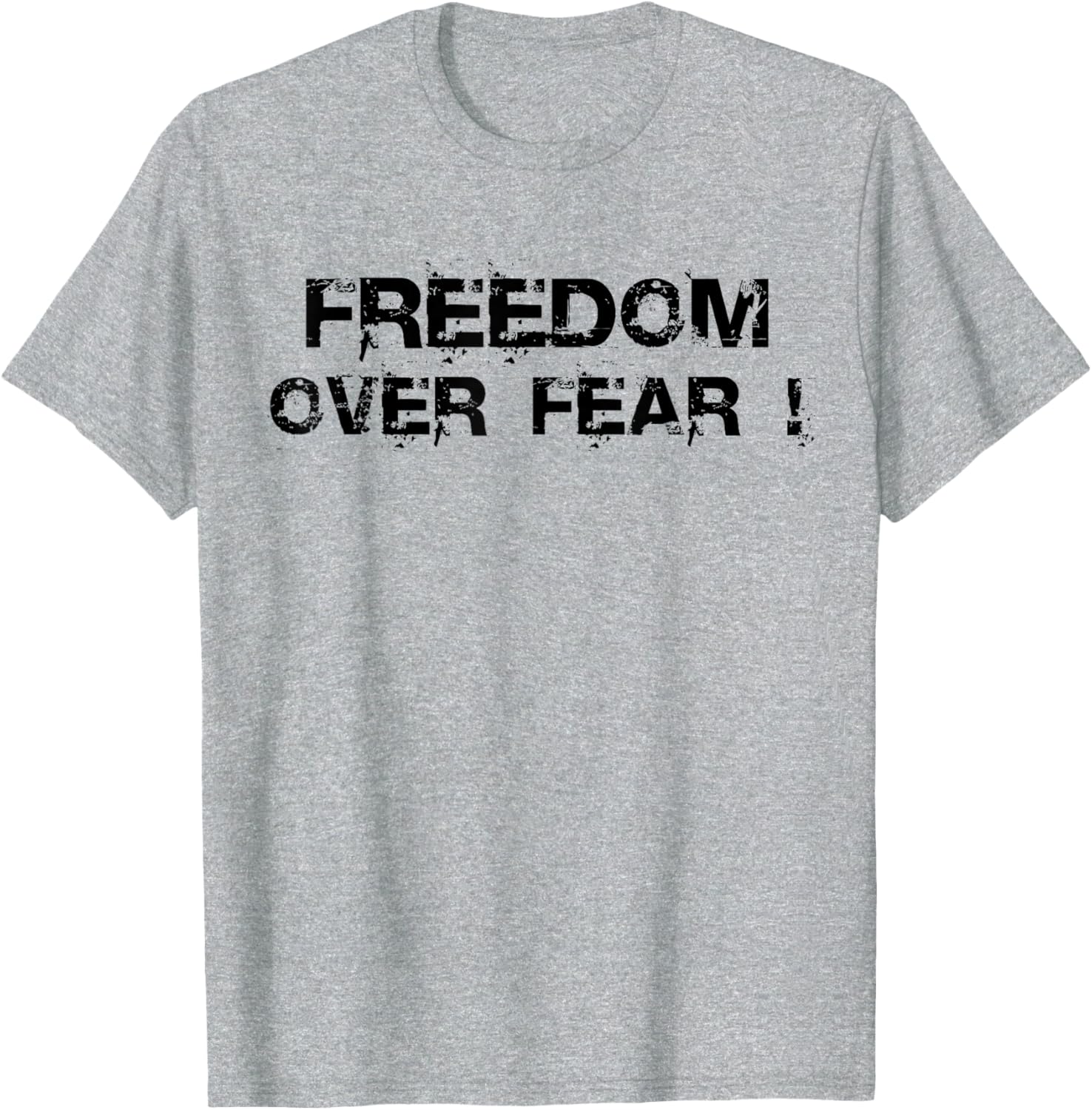 Freedom Over Fear T-Shirt for Empowerment and Inspiration in Fashion - 15