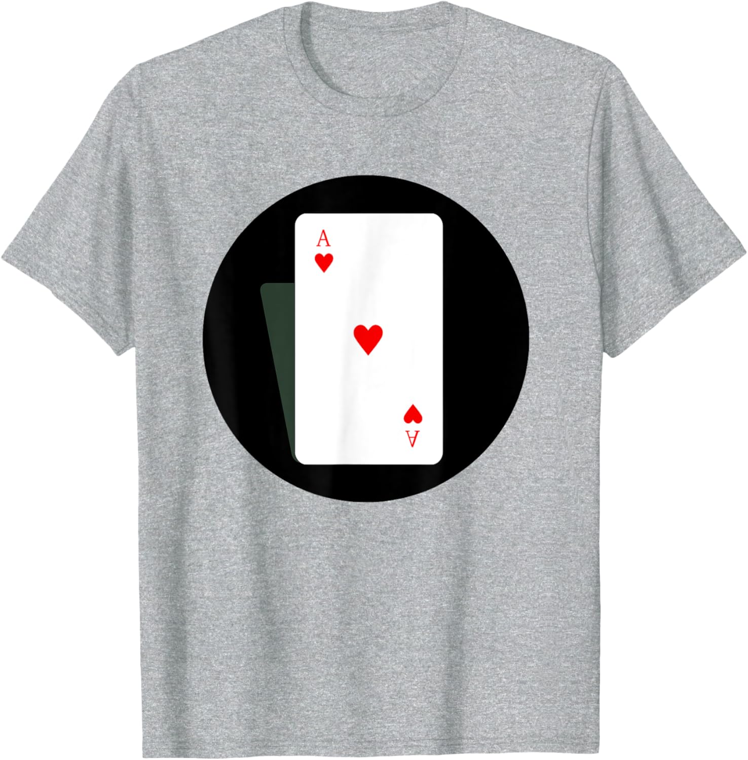 Ace of Hearts T-Shirt for Stylish Comfort in Clothing and Accessories - 26
