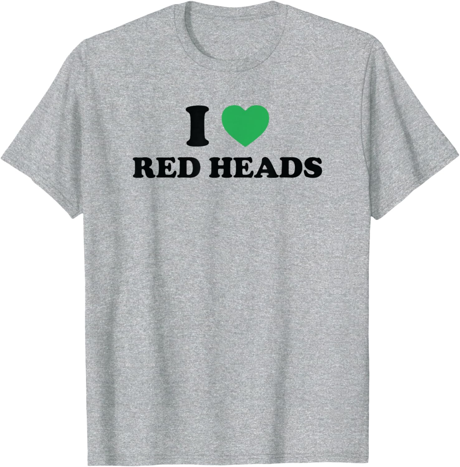 I Love Red Heads Y2K St. Patrick's Day T-Shirt for Gingers - 3
