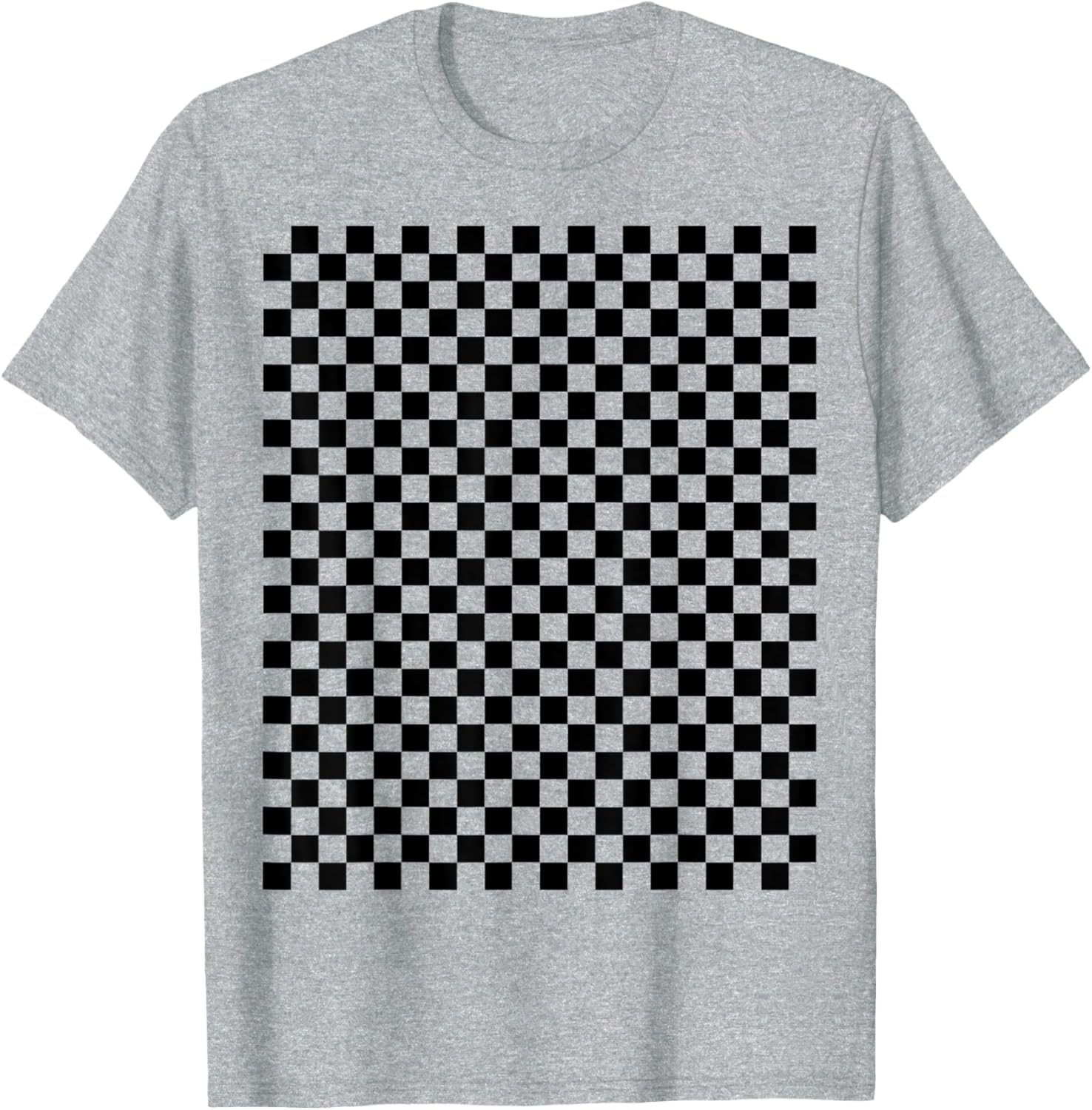 Black Checkered Skate Aesthetic T-Shirt for Trendy Style Lovers - 3
