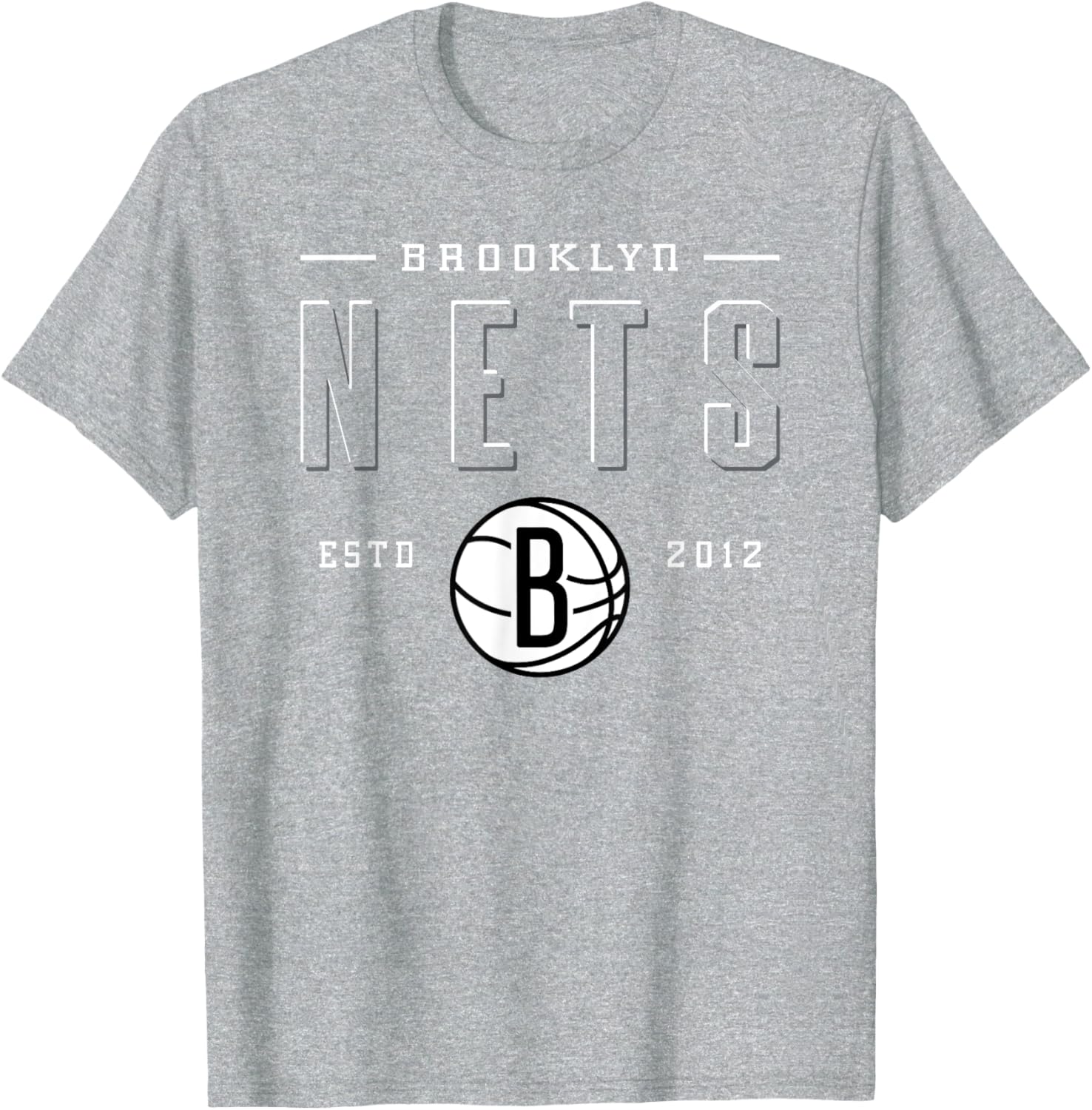 NBA Brooklyn Nets Negative Space T-Shirt for Fans and Athletes - 3
