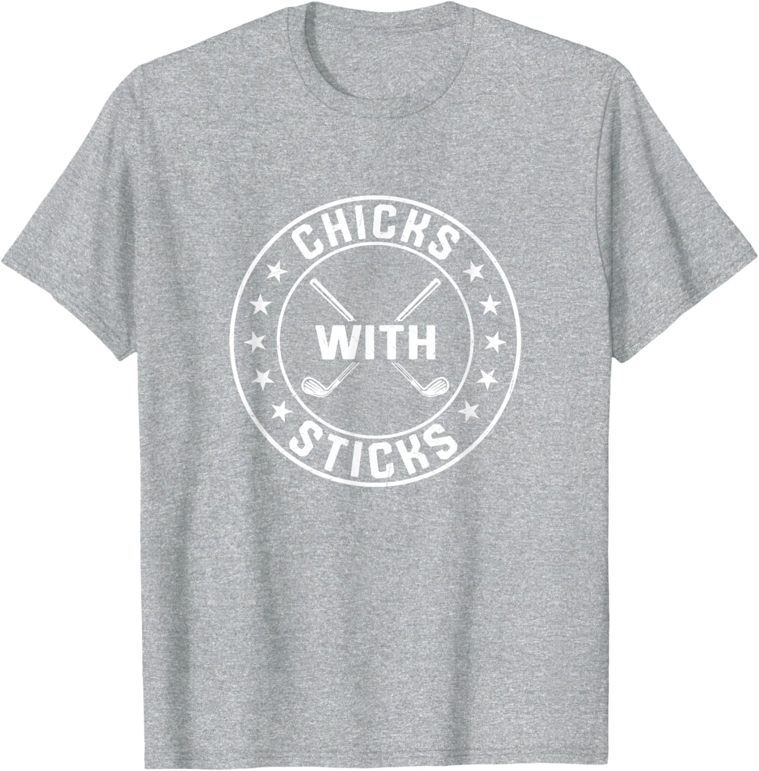 Chicks With Sticks Golf T-Shirt for Women – Fun Golfer Apparel - 21