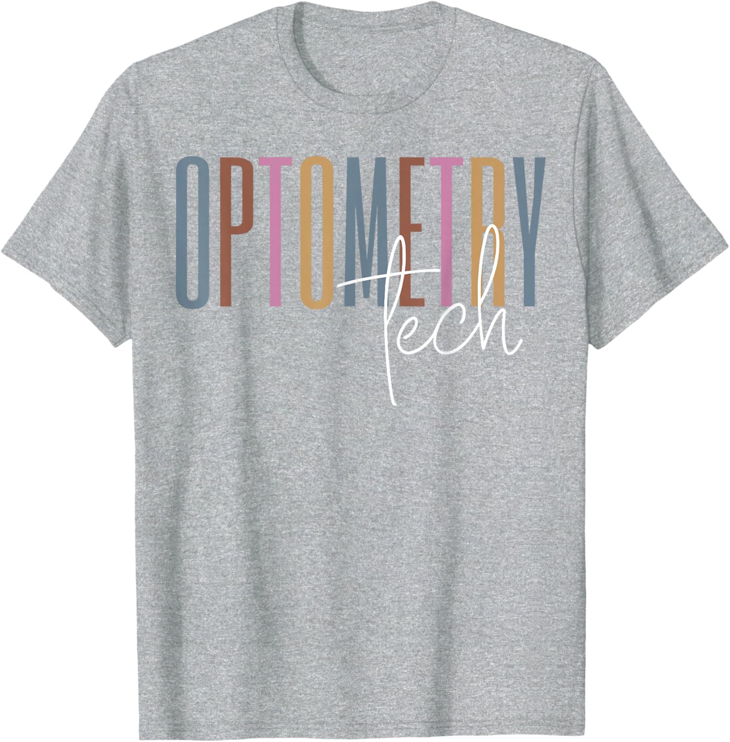 Retro Optometry Tech T-Shirt for Optometrists and Ophthalmologists - 14