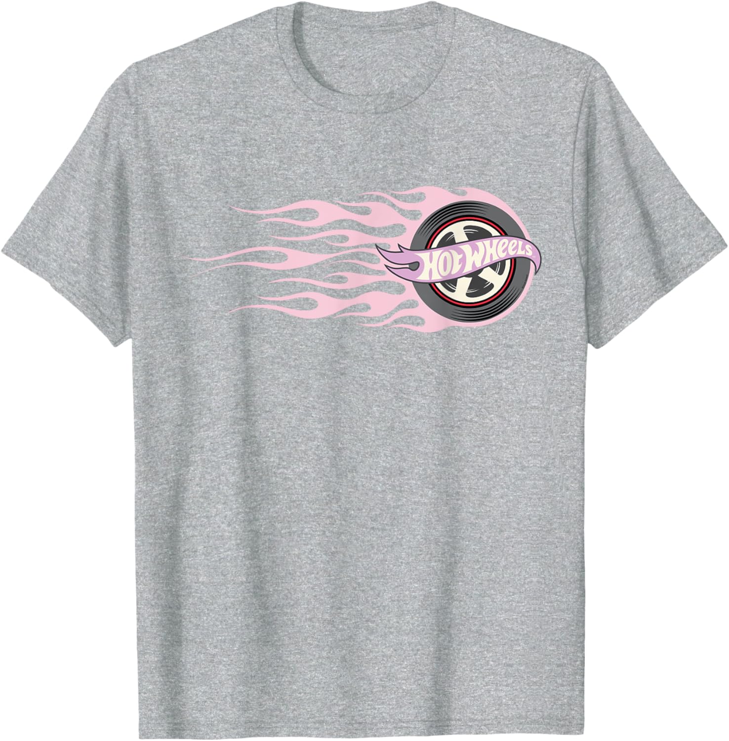 Hot Wheels Pink Flaming Tire T-Shirt for Fun and Stylish Adventures - 14