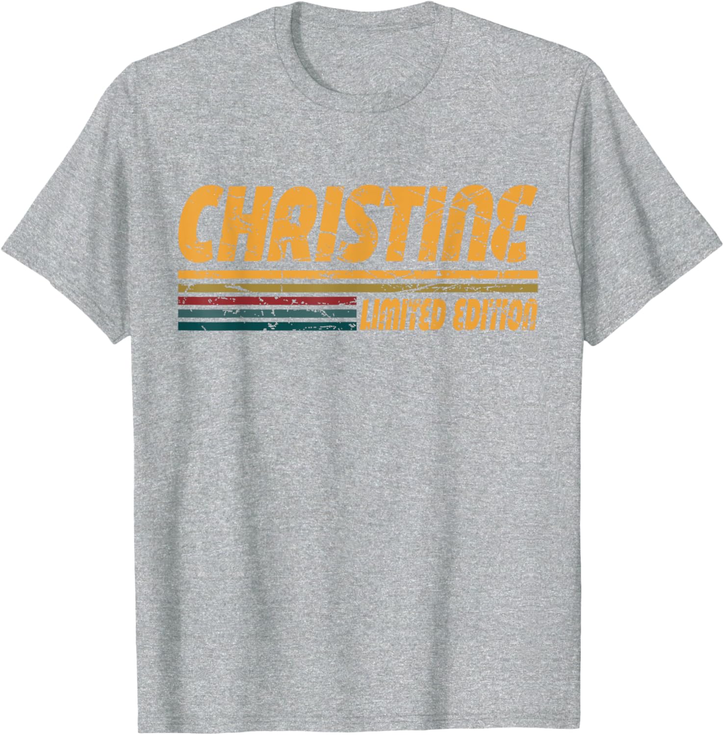 Vintage Christine Retro Groovy T-Shirt for Casual Style Lovers - 4