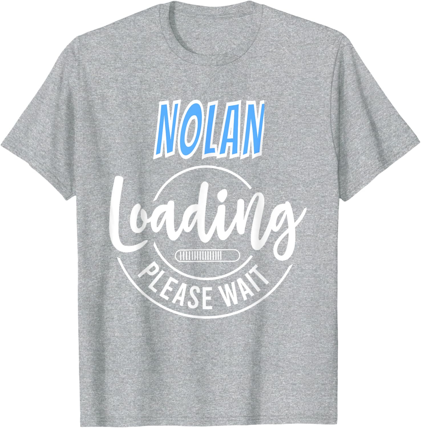 Nolan Custom Personalized Baby Boy Loading T-Shirt for Baby Showers - 15