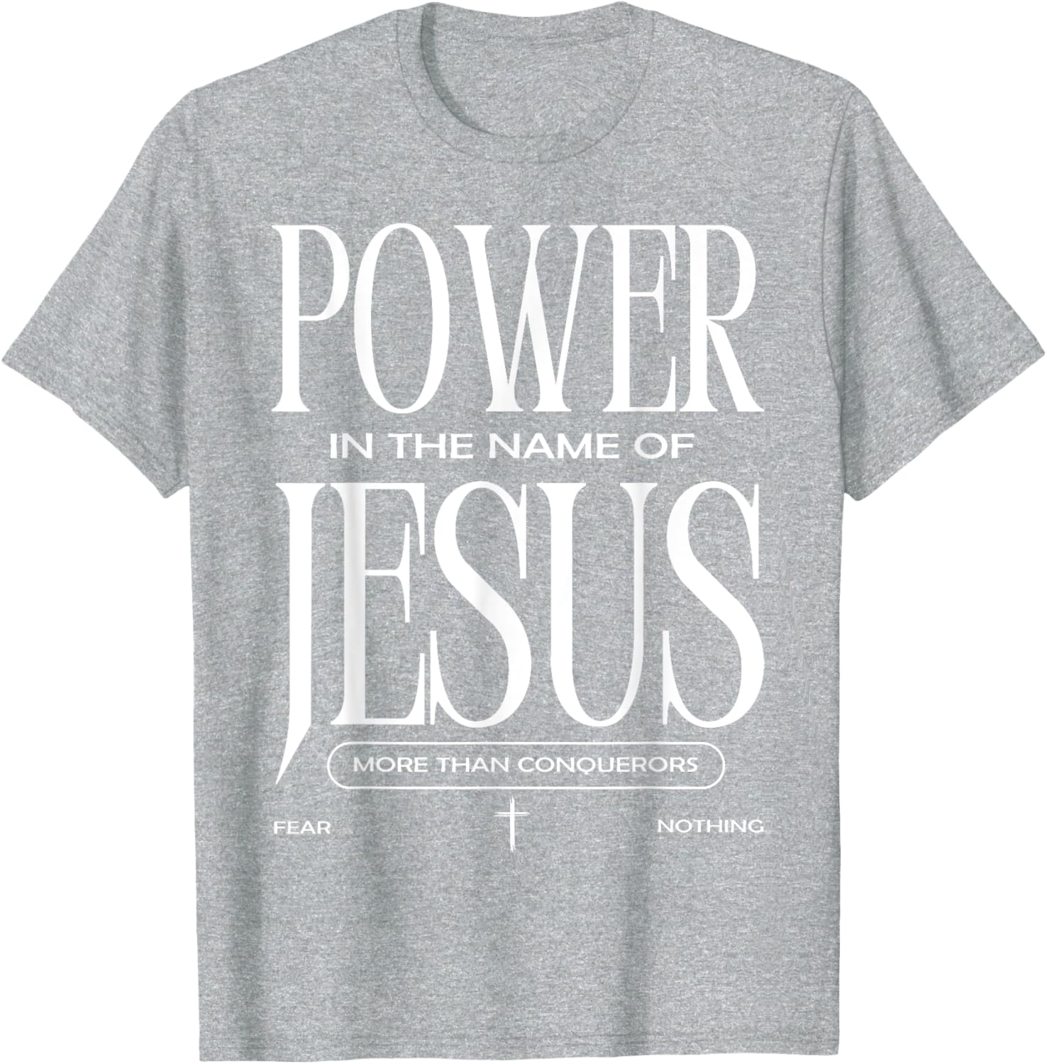 Power In The Name Of Jesus T-Shirt Faith Inspired Christian Apparel - 19