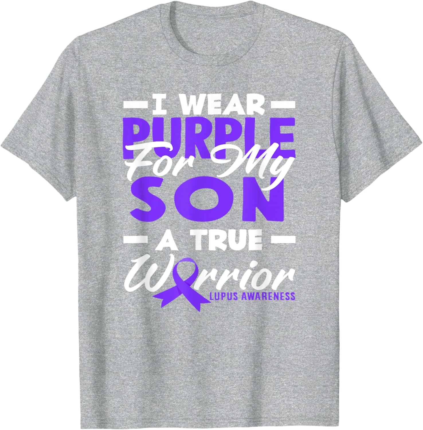 Wear Purple for Lupus Awareness T-Shirt for Proud Moms and Warriors - 8