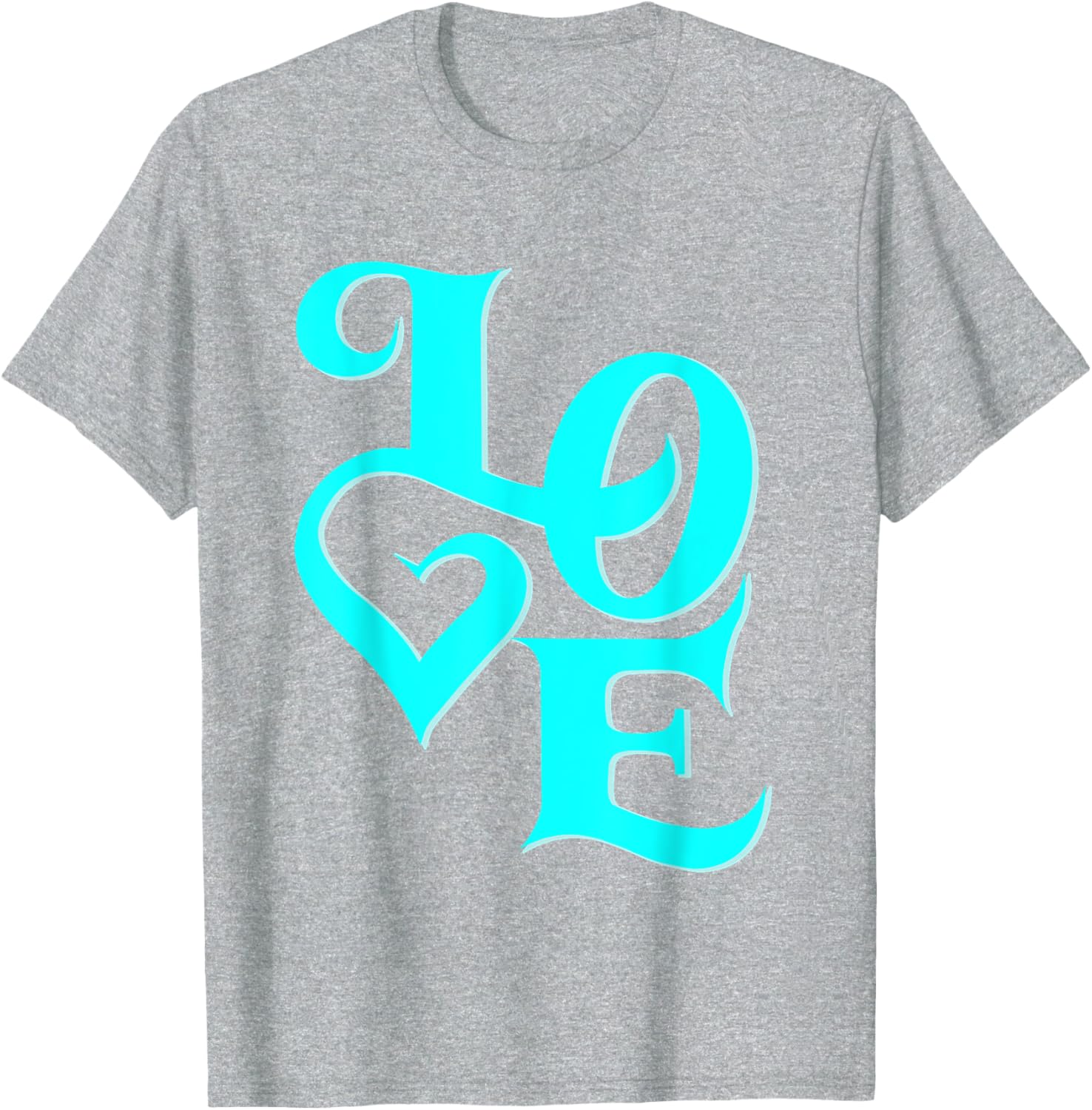 Stylish Turquoise Graphic T-Shirt Perfect for Fashionable Outfits - 15