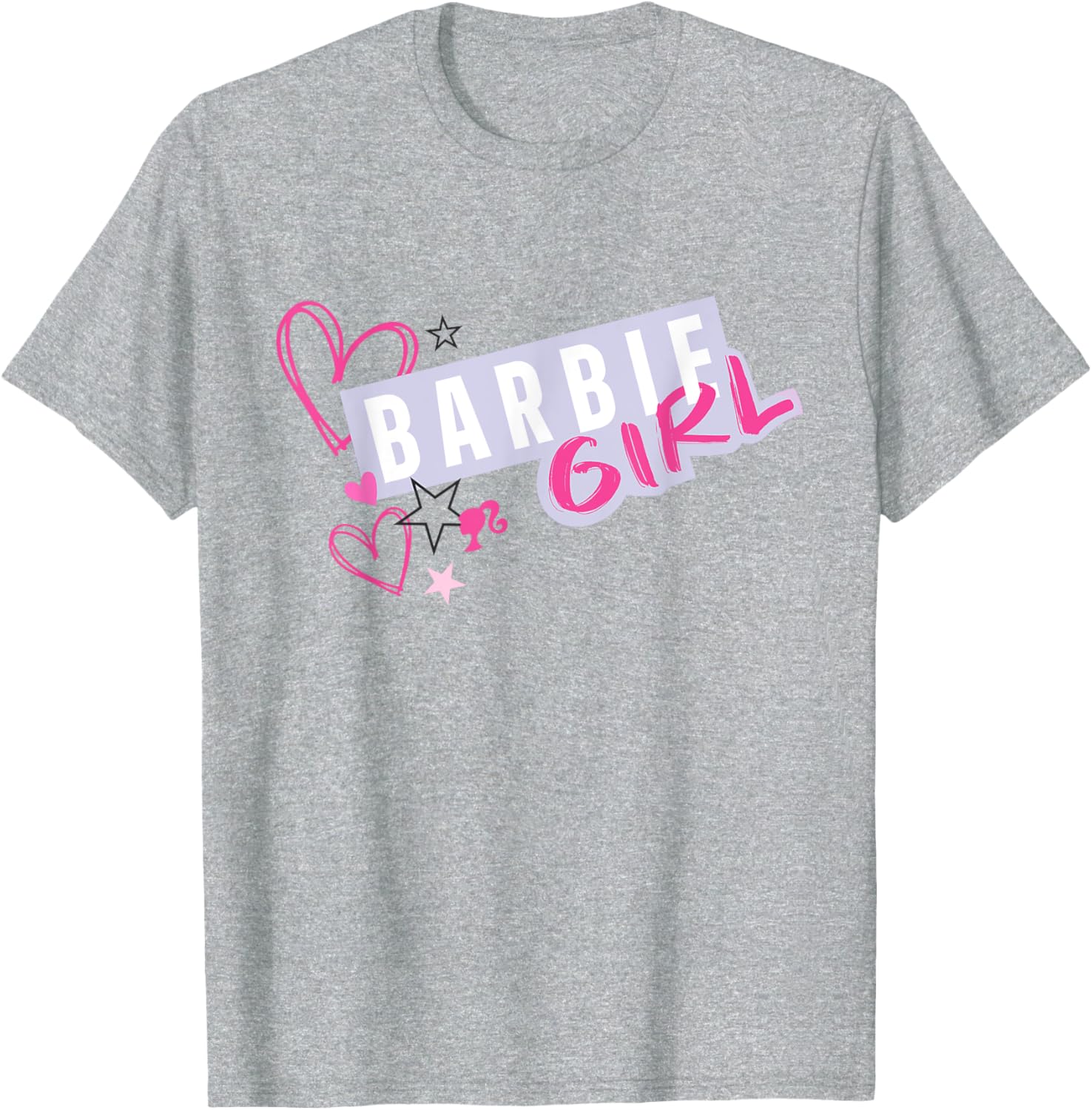 Barbie Girl and Hearts T-Shirt for Fun Fashionable Outfits - 12