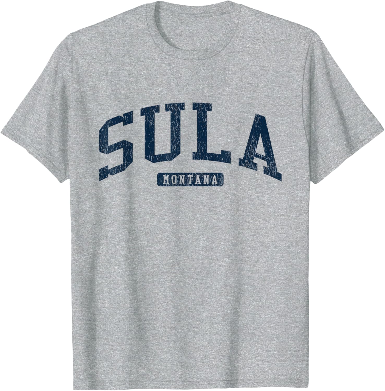 Sula Montana College University Style Blue T-Shirt for Casual Wear - 2