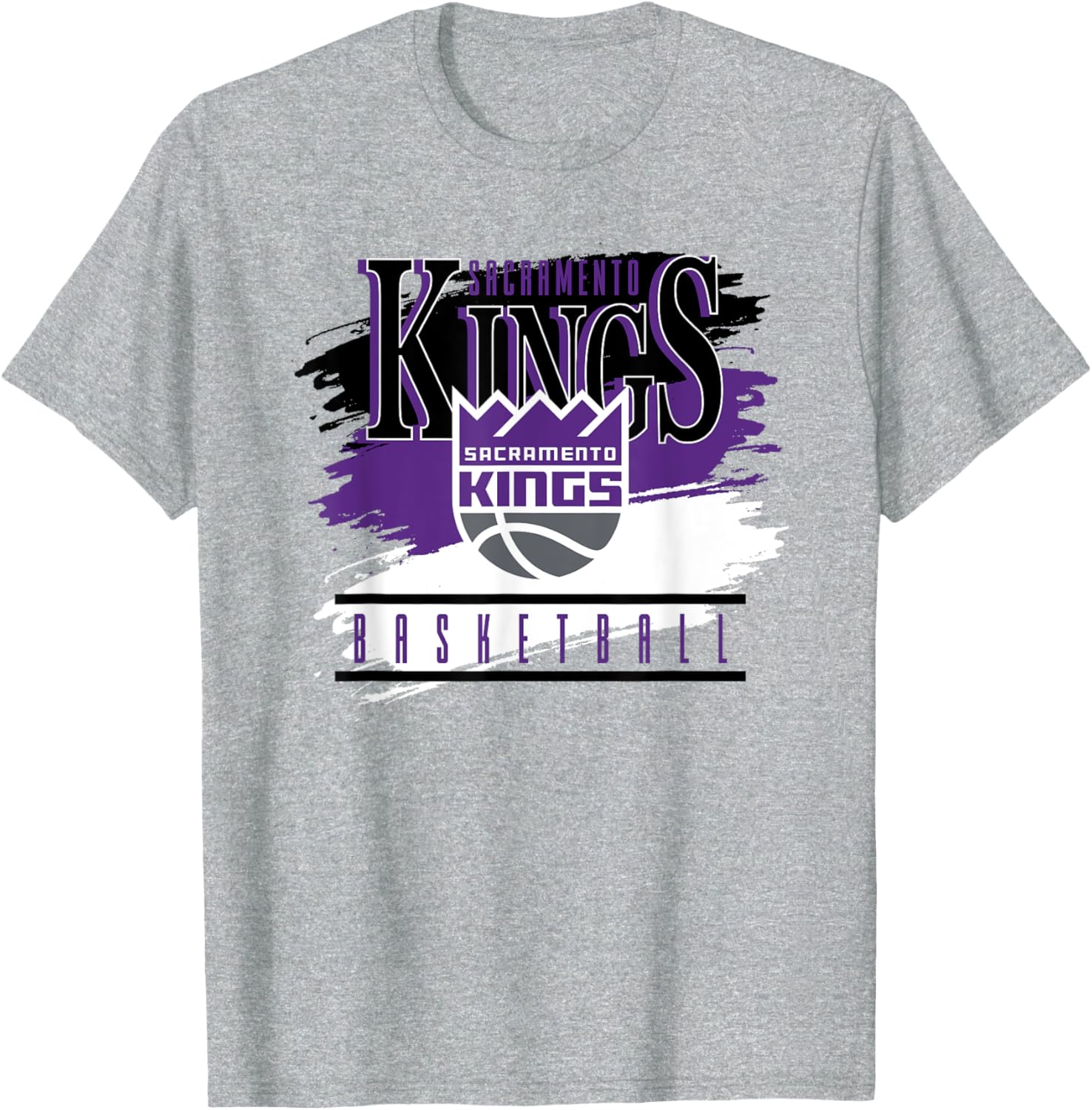 NBA Sacramento Kings Spilled Paint T-Shirt for True Fans and Fashionistas - 3