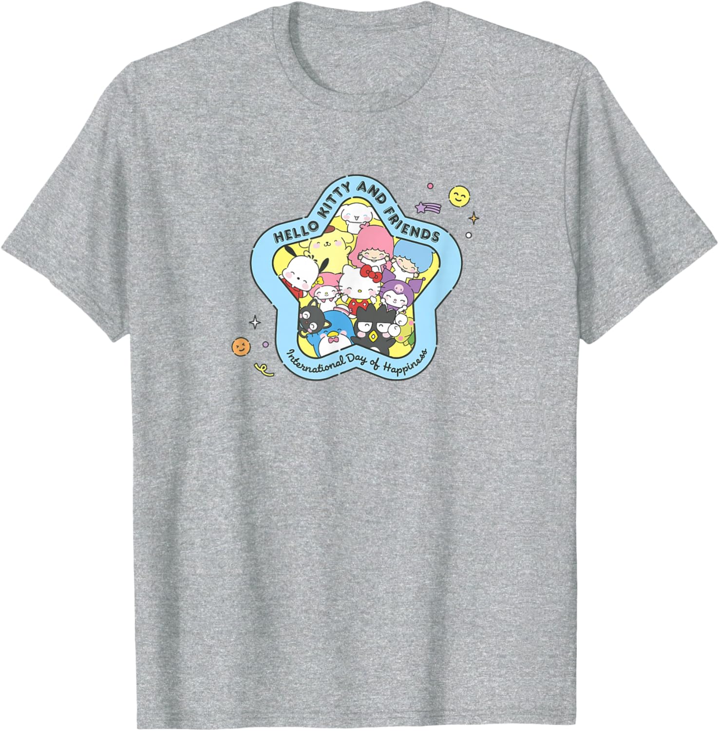 Hello Kitty and Friends 2025 International Day of Happiness T-Shirt - 2