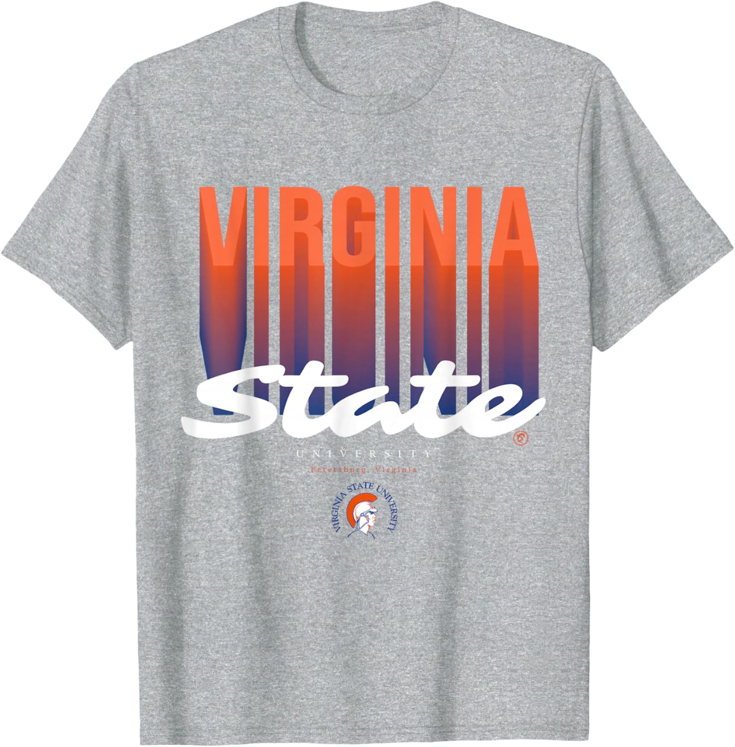 VSU Fade T-Shirt - Virginia State University Yard Essentials Apparel - 3