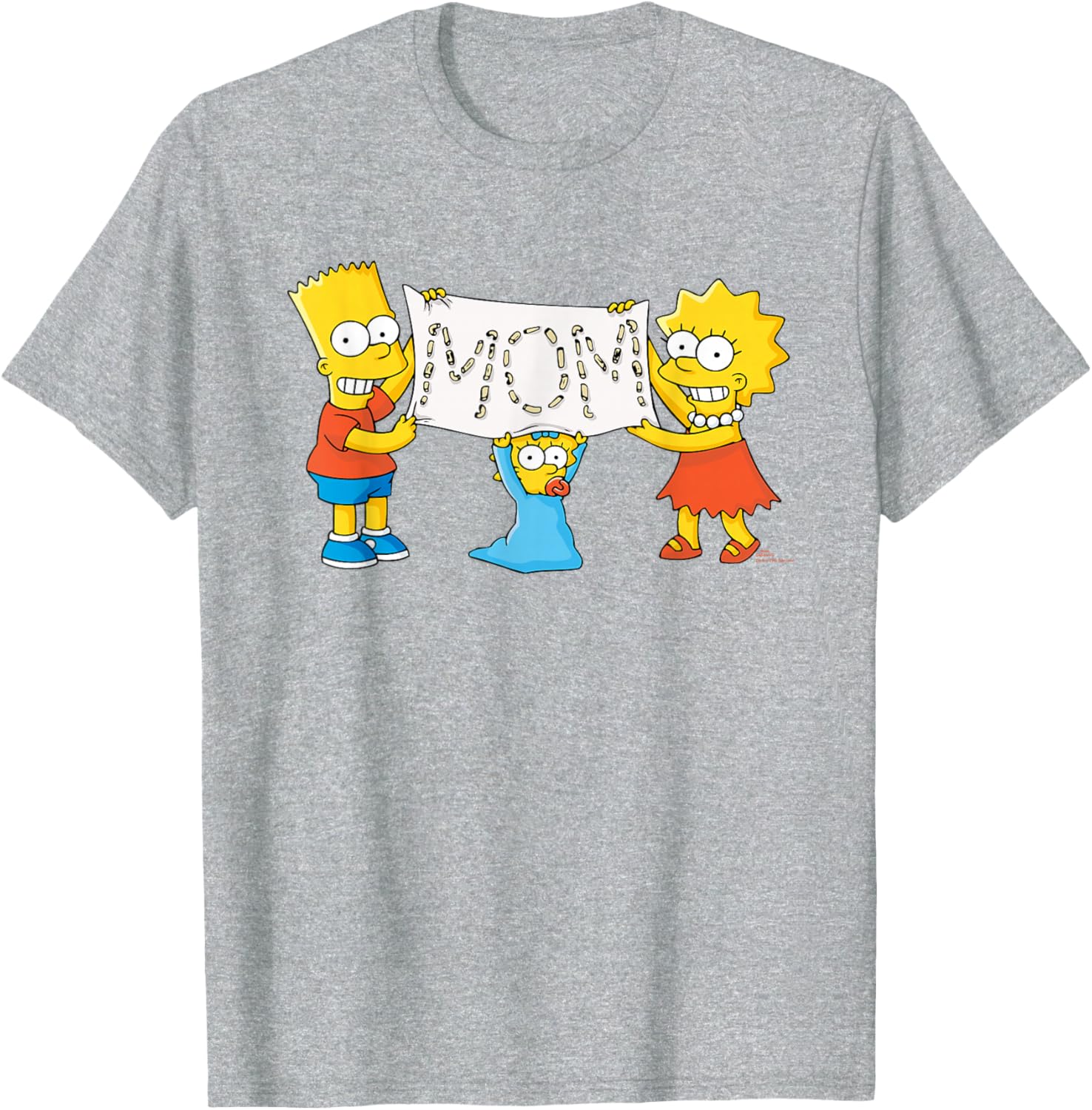 The Simpsons Macaroni Art T-Shirt Perfect Mother's Day Birthday Gift - 14