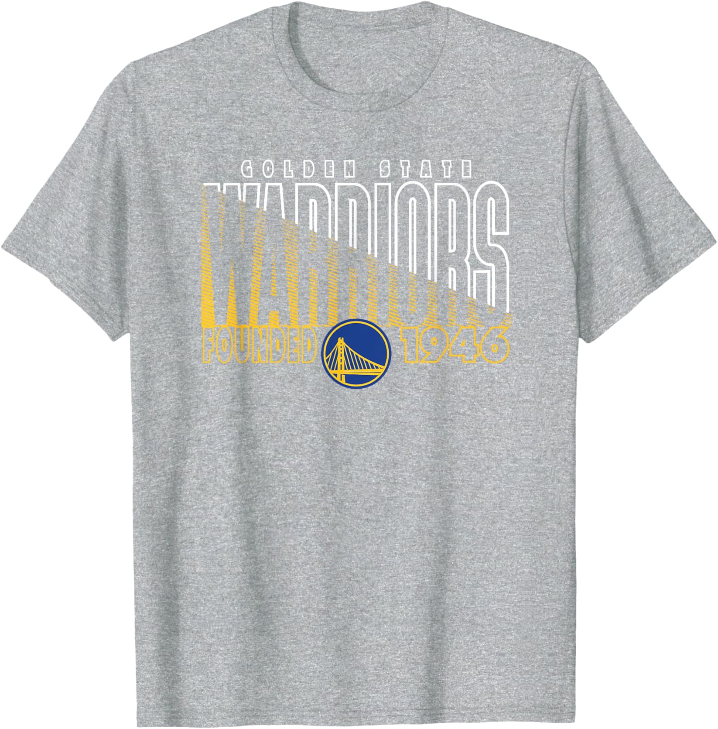 NBA Golden State Warriors Razors Edge T-Shirt for Fans and Players - 1