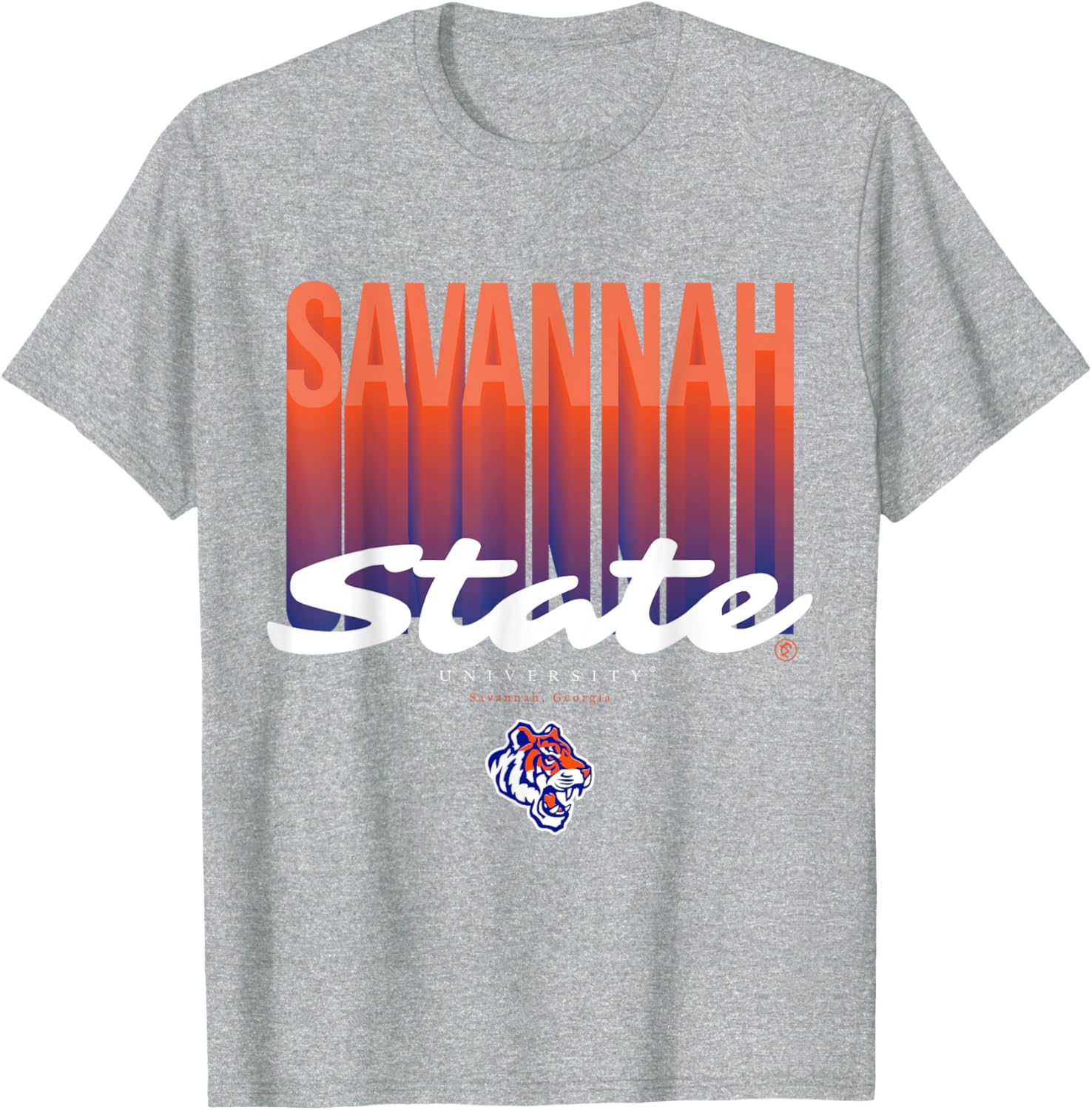 Savannah State University Fade T-Shirt - Stylish SSU Apparel for Fans - 3