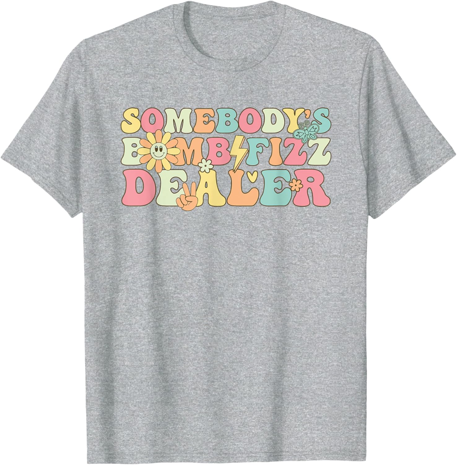 Funny Women's Bomb Fizz Dealer T-Shirt - Cute & Quirky Apparel for Girls - 12