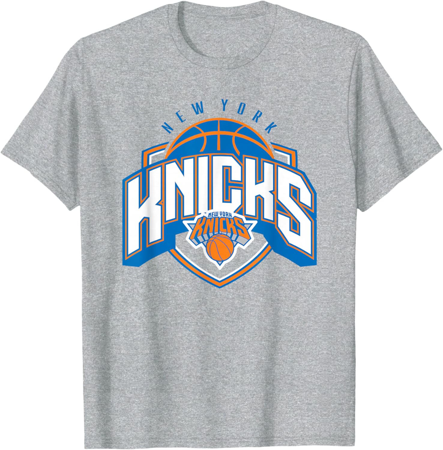 Official NBA New York Knicks Hang Time T-Shirt for Fans and Players - 2