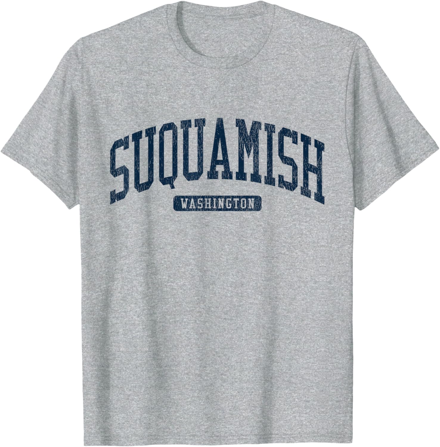 Suquamish Washington College University Blue T-Shirt for Casual Wear - 13