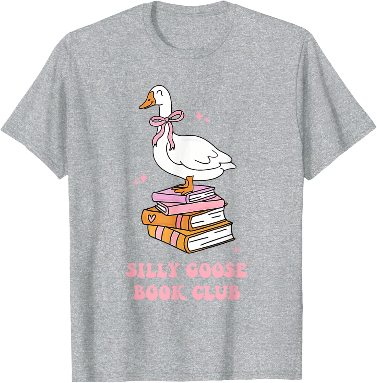 Silly Goose Book Club Funny T-Shirt for Book Lovers and Readers - 18