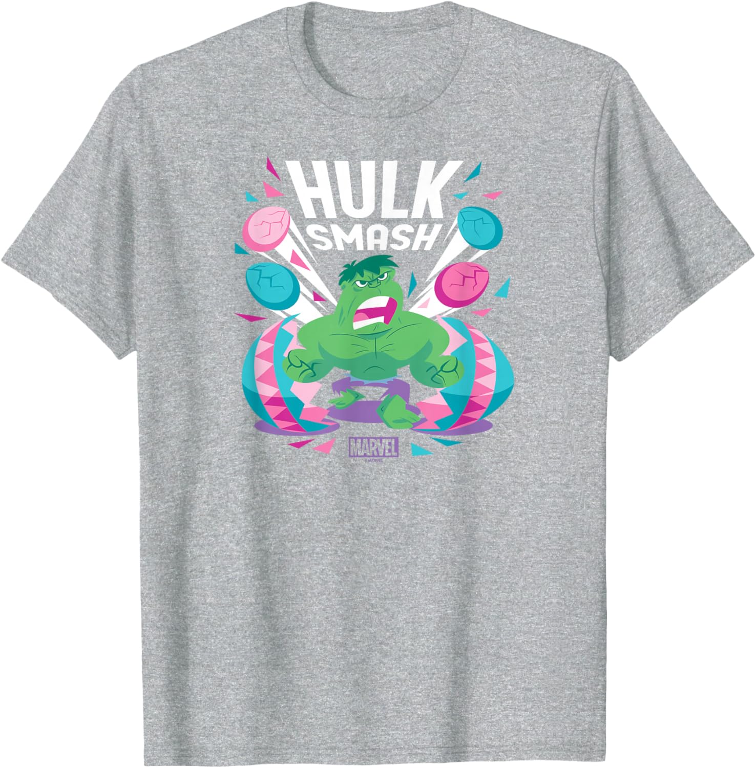 Marvel Hulk Smash Easter T-Shirt for Fun Holiday Celebrations - 1