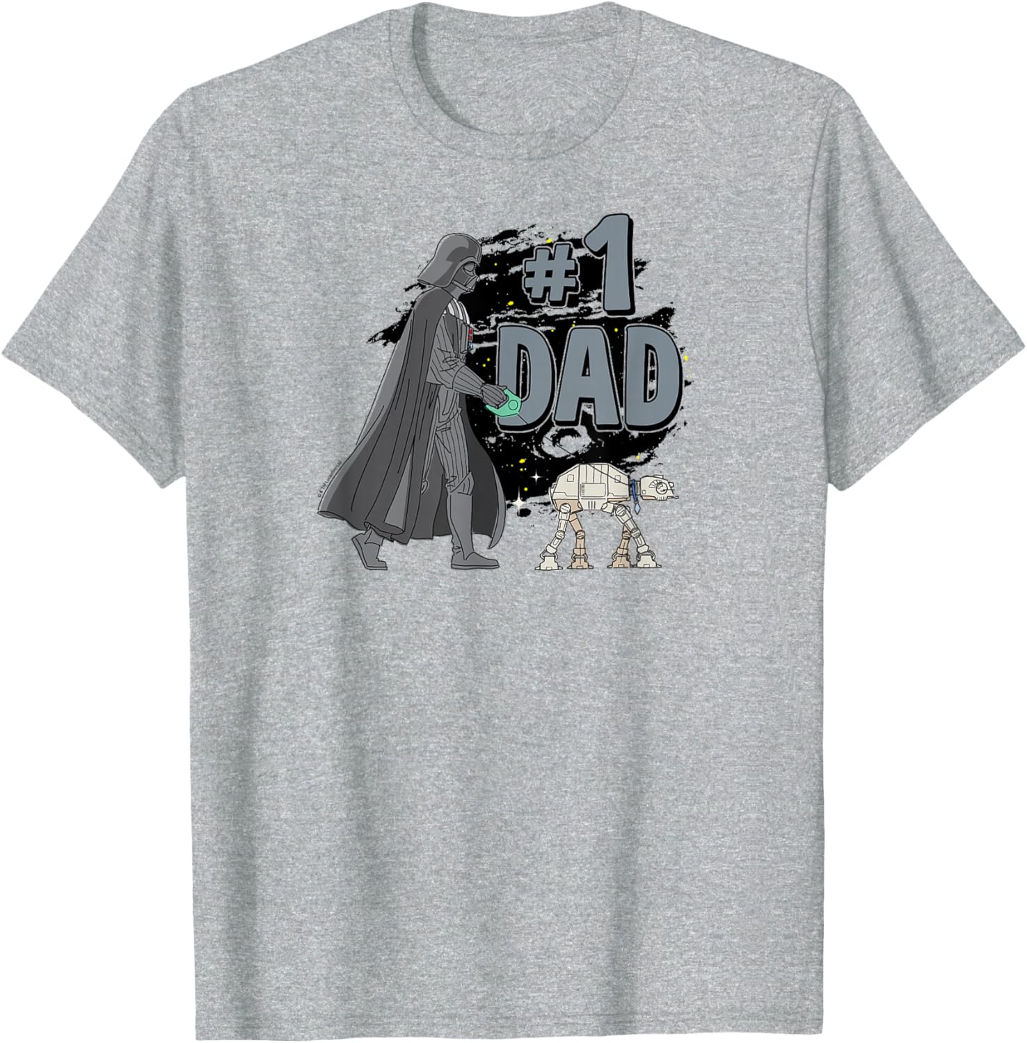Star Wars Number One Dad Darth T-Shirt for Ultimate Fan Apparel - 3