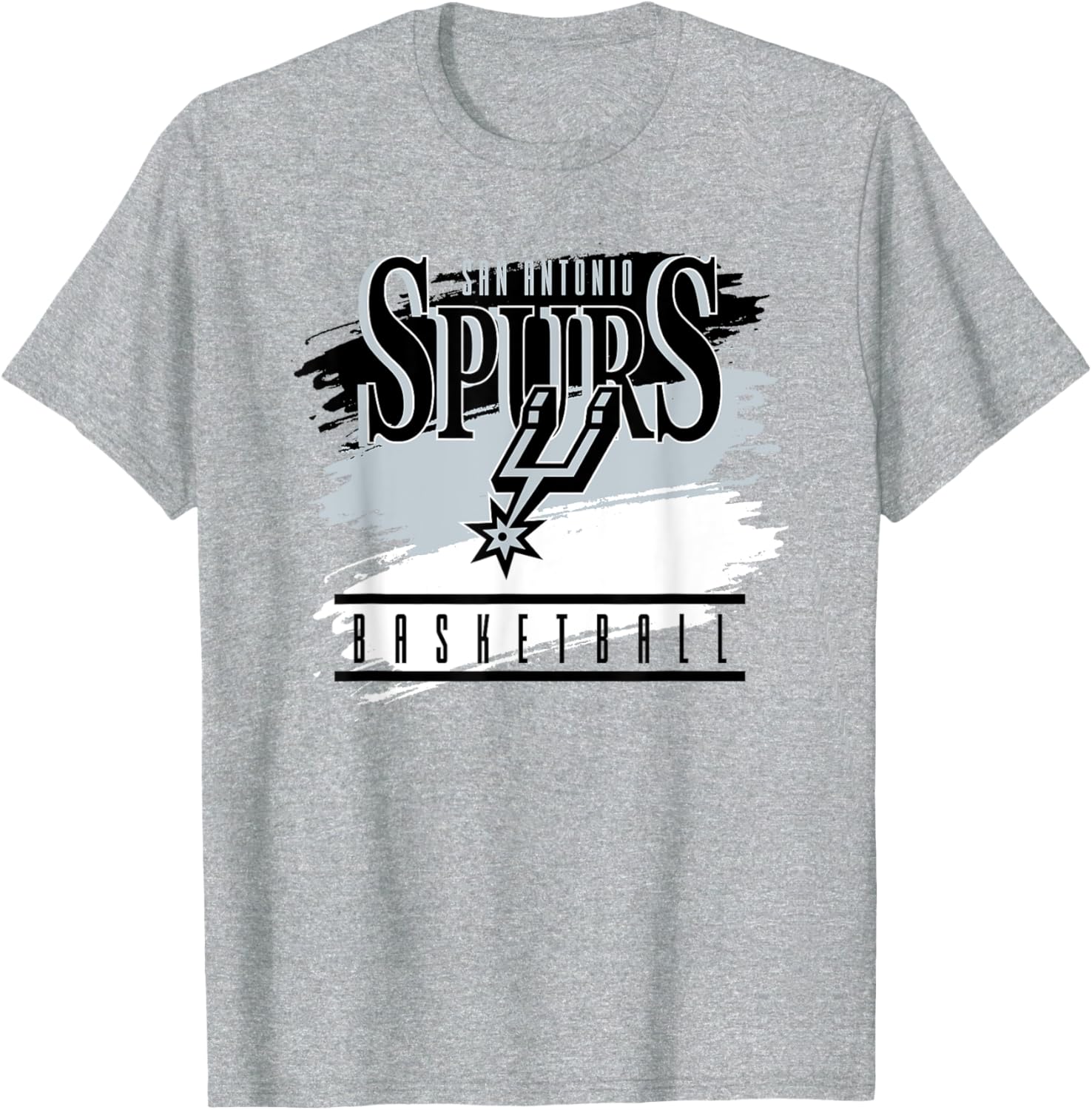 NBA San Antonio Spurs Spilled Paint T-Shirt for Fans and Players - 2