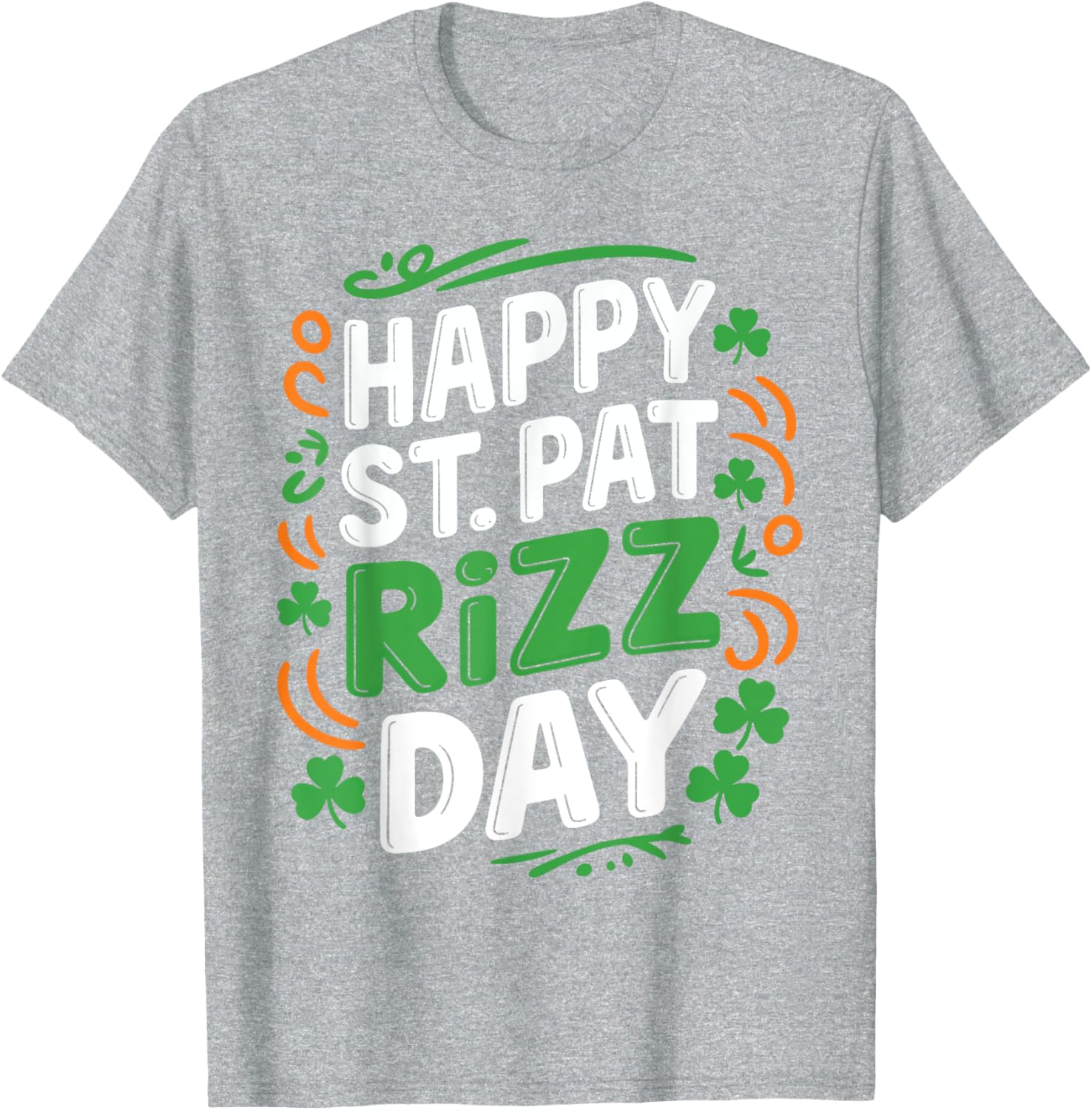 Happy St Pat Rizz Day St Patrick's Day Irish T-Shirt for Celebration - 23