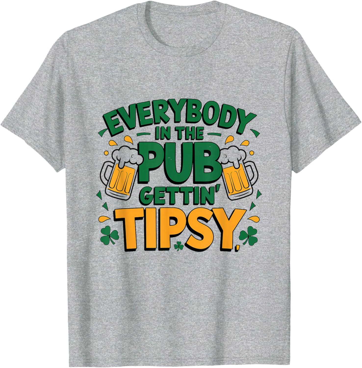 Tipsy Irish St Patrick's Day T-Shirt for Fun Pub Celebrations - 5