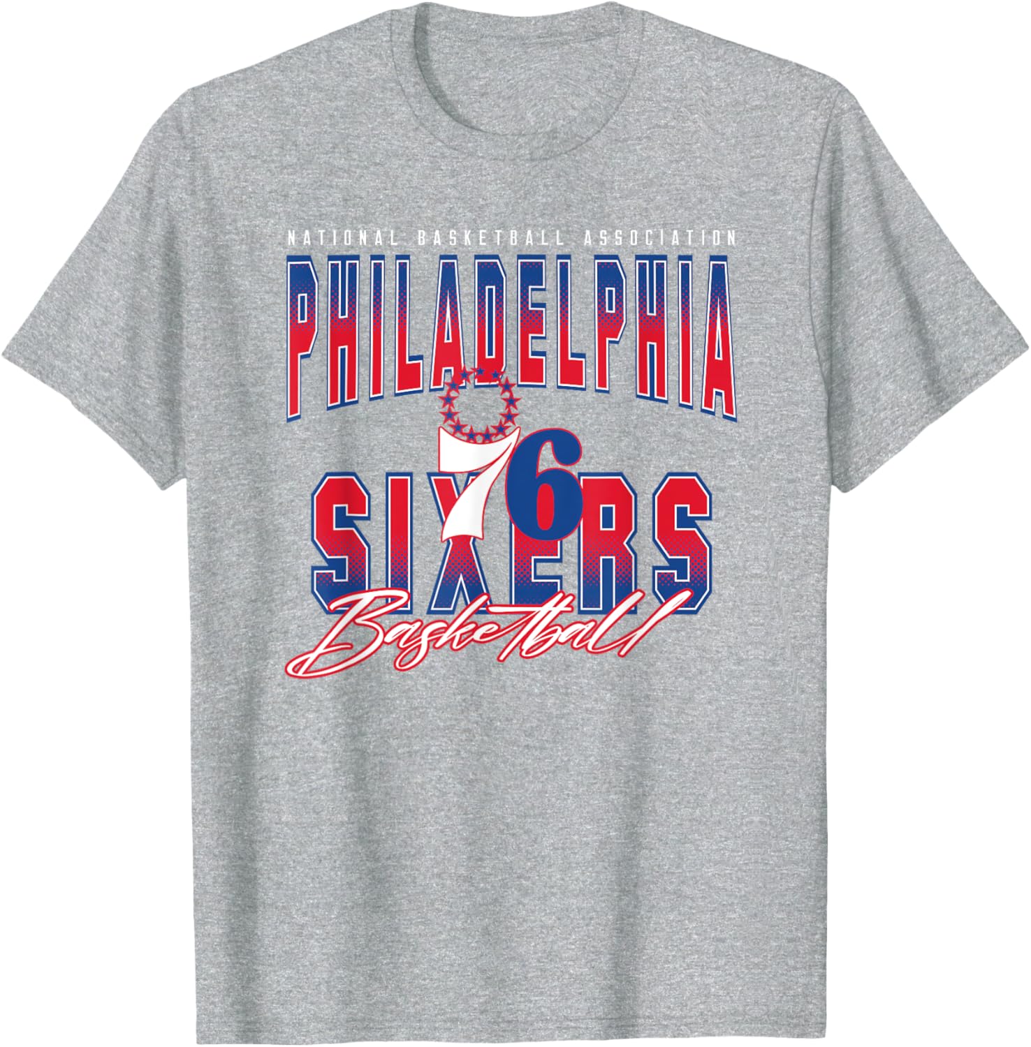 NBA Philadelphia 76ers Fade Out T-Shirt for Fans - Stylish Game Day Apparel - 3