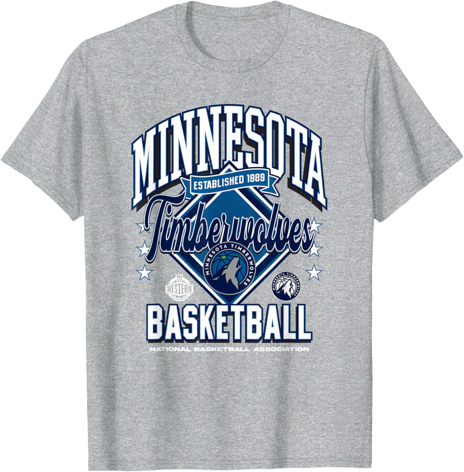 NBA Minnesota Timberwolves Tip Off T-Shirt for Fans and Players - 3